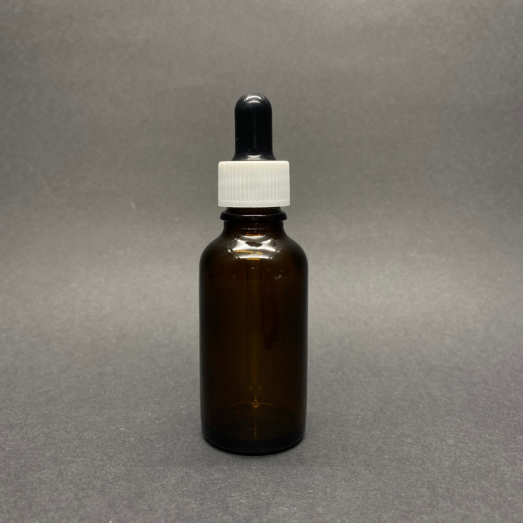 30 Cc Amber Cam Damlalıklı Şişe - Siyah Emzik - Beyaz Plastik Kapak - 30 Ml Kahverengi Cam Damlalıklı Şişe