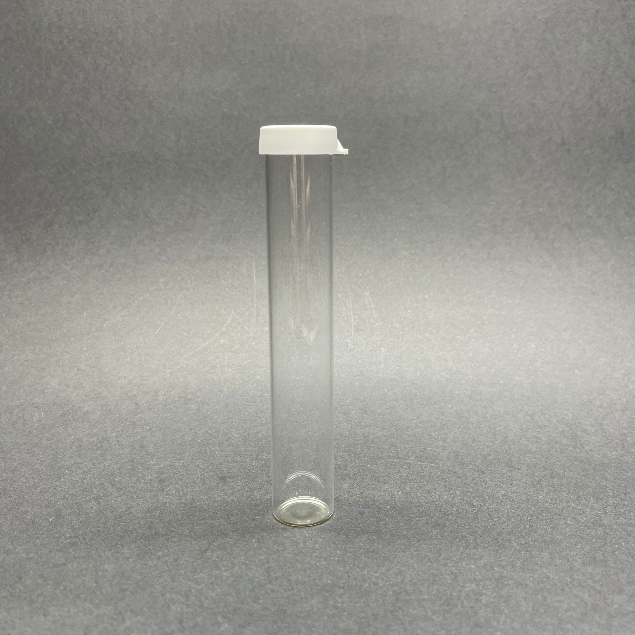 30 Cc Cam Deney Tüpü (12 Cm) Plastik Kapaklı -Plastik Kapaklı Cam Deney Tüpü