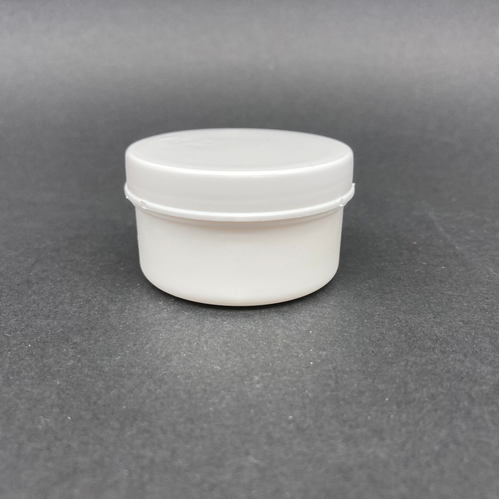 30  Cc Ekonomik Krem Kavanozu Beyaz Renk Kapaklı - 30 Ml Plastik Kavanoz - Boş Pomat Kutusu