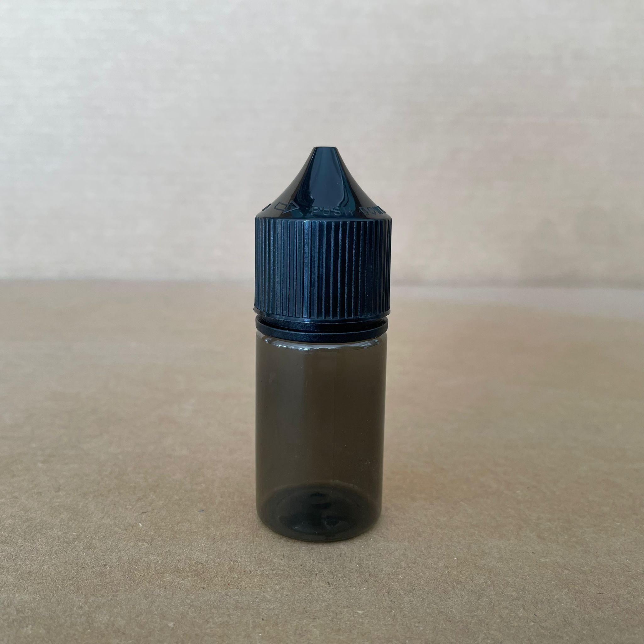 30 Cc Gorilla Şişe - Siyah - 30 Ml Likit Şişesi - Mürekkep Şişesi - Kapaklı  - Tıpalı - İğne Uçlu Damlalıklı Şişe
