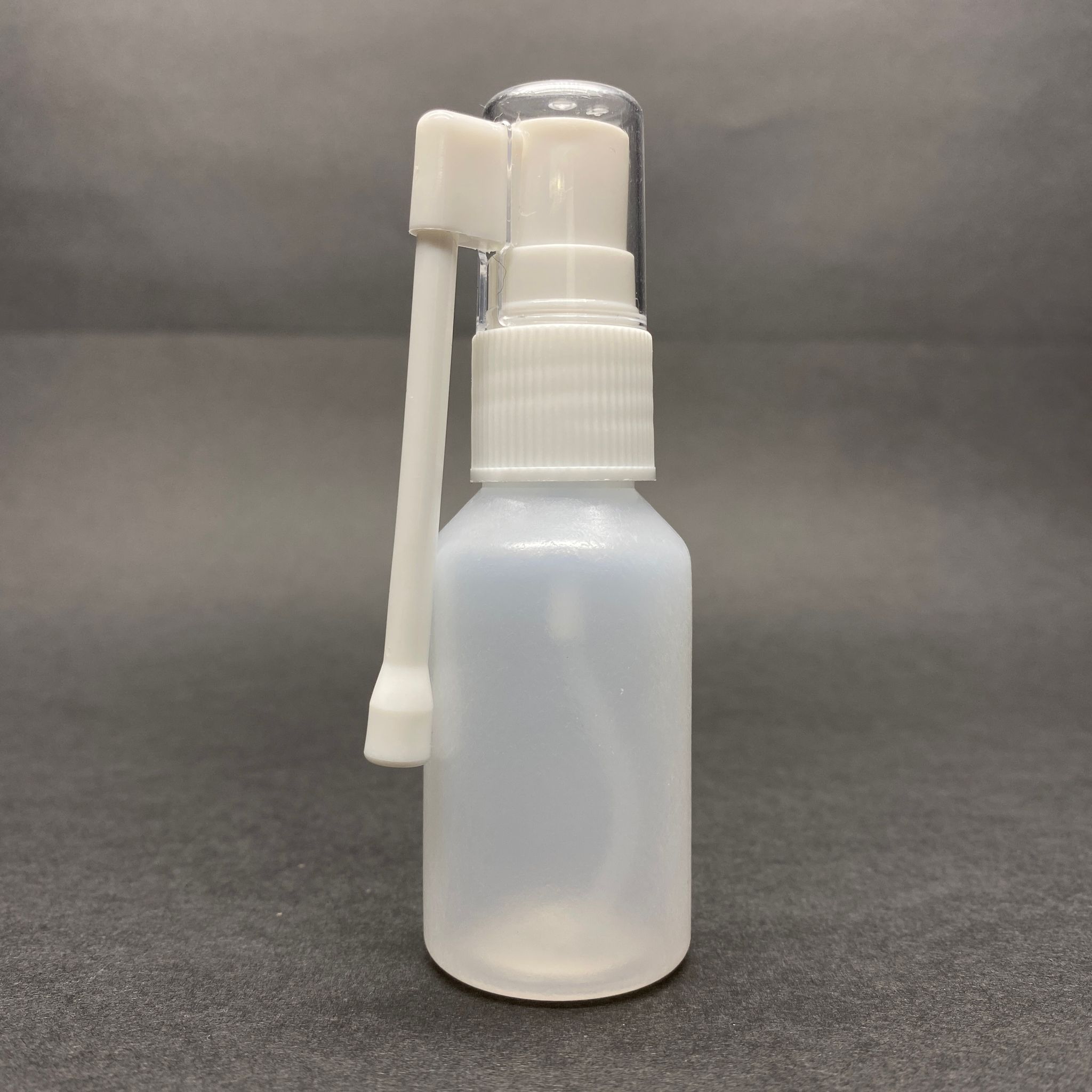 30 Cc Natürel Polietilen Şişe - Beyaz Oral Boğaz Spreyli  - 30 Ml Polietilen Şişe - Esnek