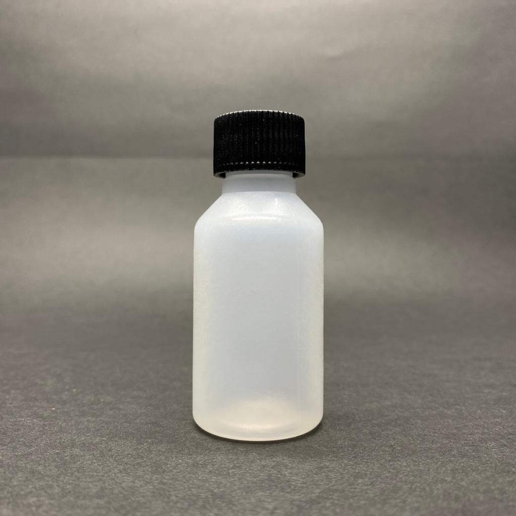 30 Cc Natürel Polietilen Şişe - Siyah Kapaklı  - 30 Ml Polietilen Şişe - Esnek