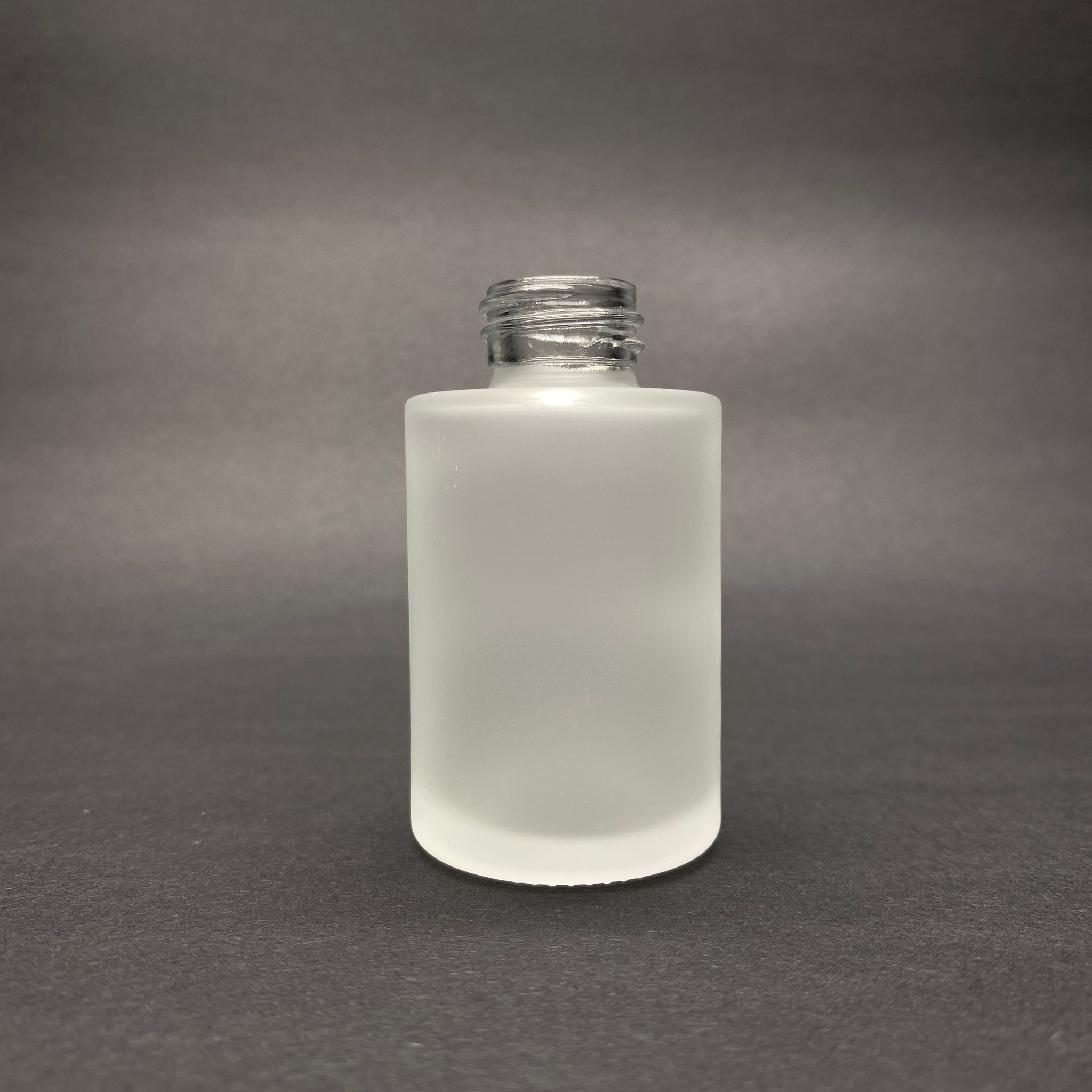 30 Cc Omuzlu Buzlu Cam Şişe - 20 Ağız - 30 Ml Küt Boyunlu Cam Serum Şişesi