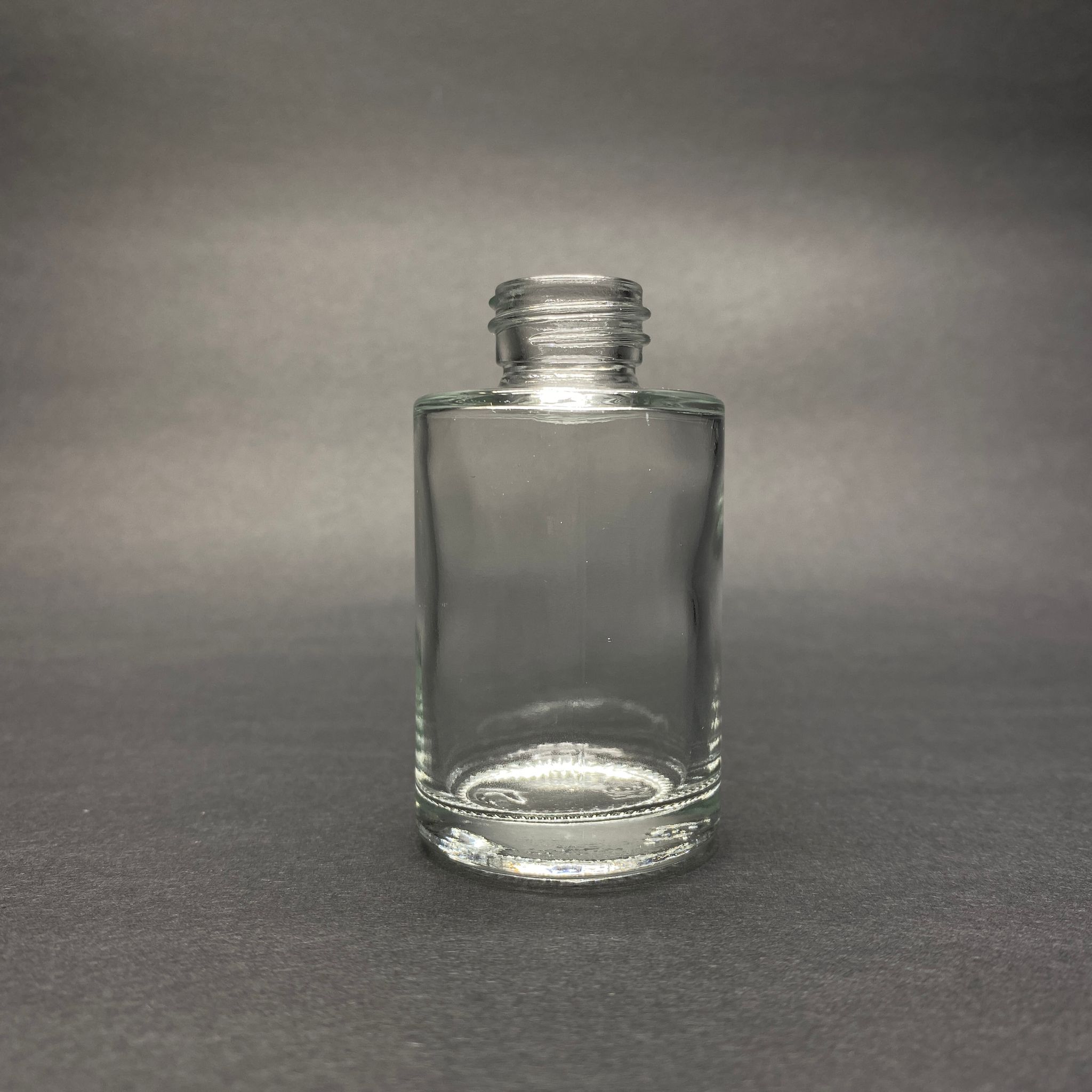 30 Cc Omuzlu Şeffaf Cam Şişe - 20 Ağız - 30 Ml Küt Boyunlu Cam Serum Şişesi
