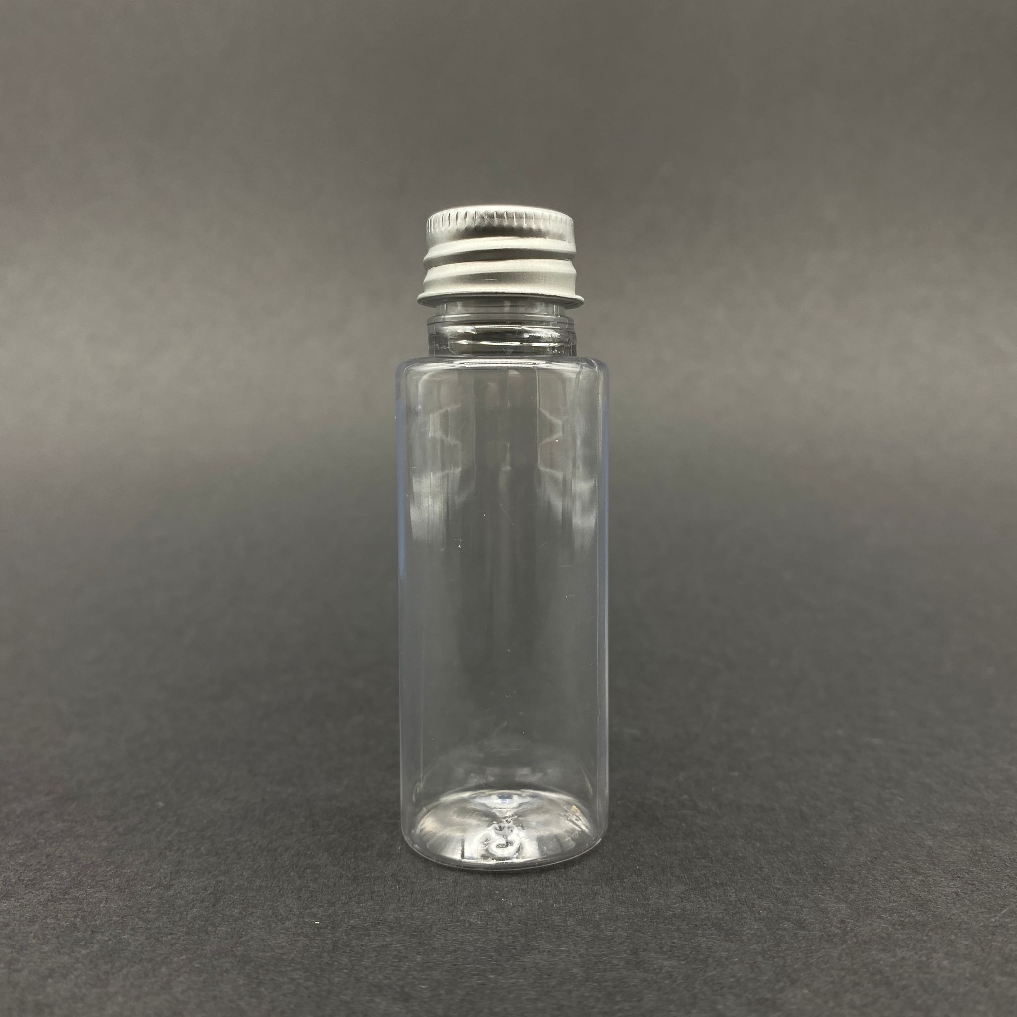 30 Cc Plastik Şişe - Gümüş Alüminyum Kapaklı - 30 Ml Kapaklı Pet Şişe