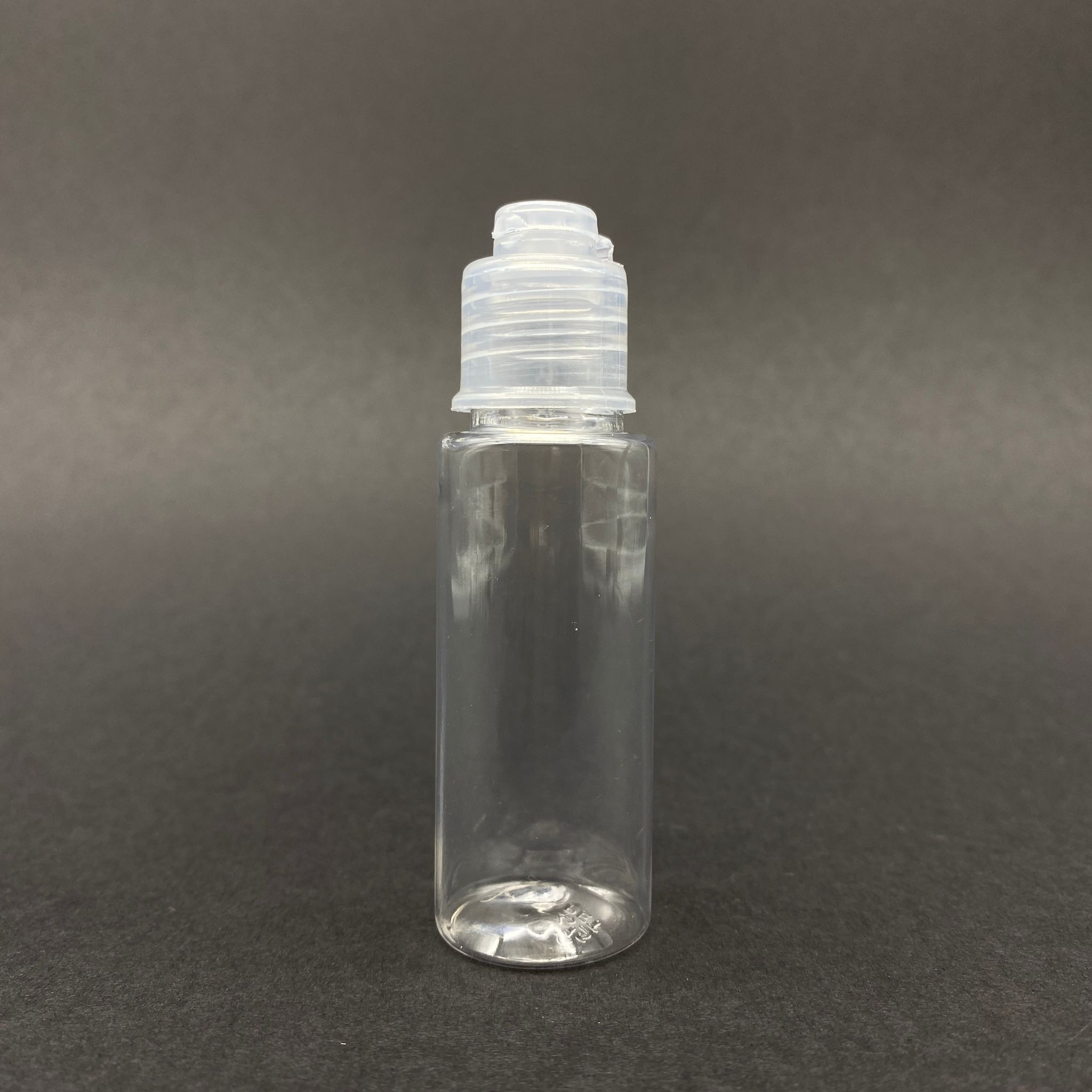 30 Cc Plastik Şişe - Yeni Şeffaf Fliptop Kapaklı - Açılır Kapanır Kapaklı - 30 Ml Akıtıcılı Pet Şişe
