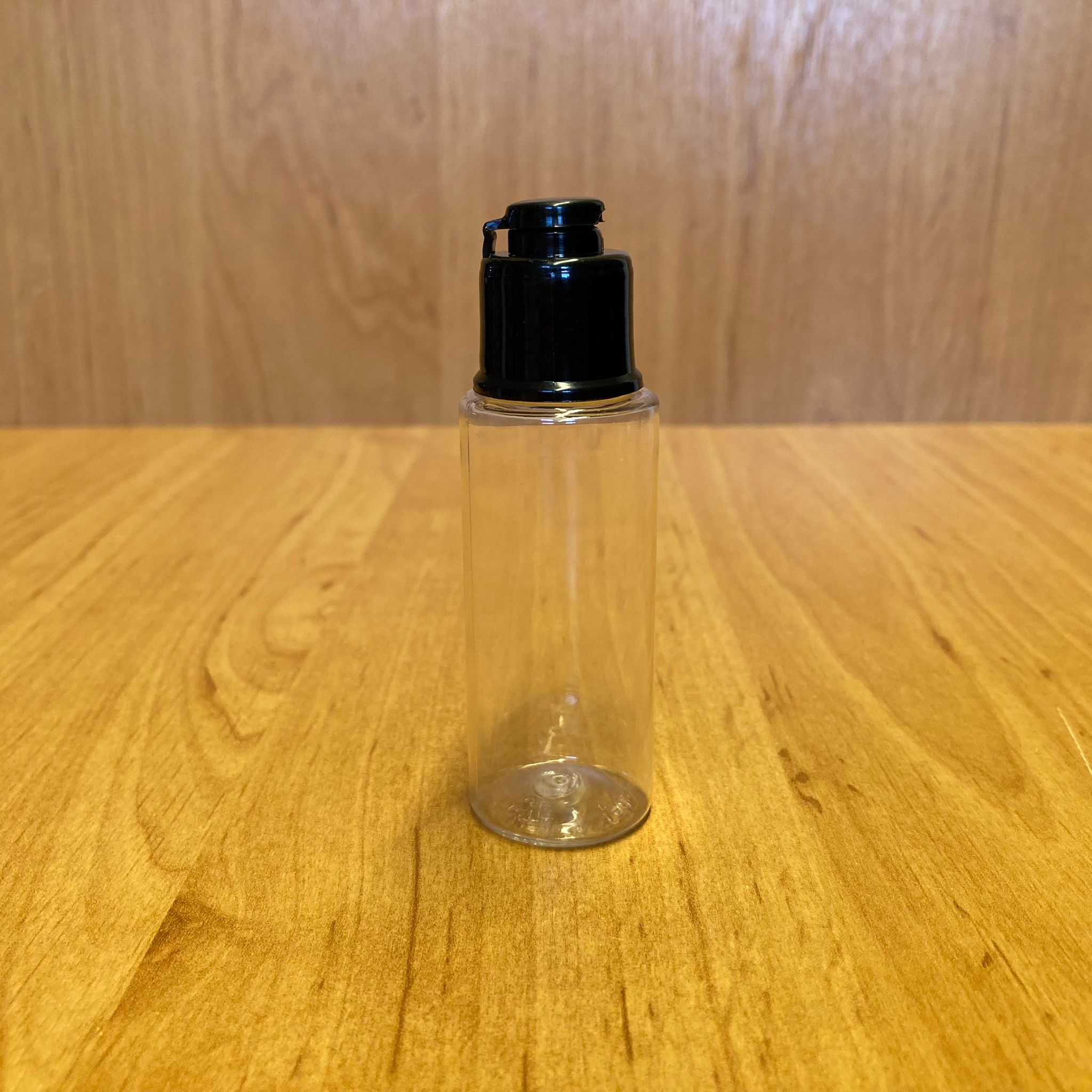 30 Cc Plastik Şişe - Yeni Siyah Fliptop Kapaklı - Açılır Kapanır Kapaklı - 30 Ml Akıtıcılı Pet Şişe