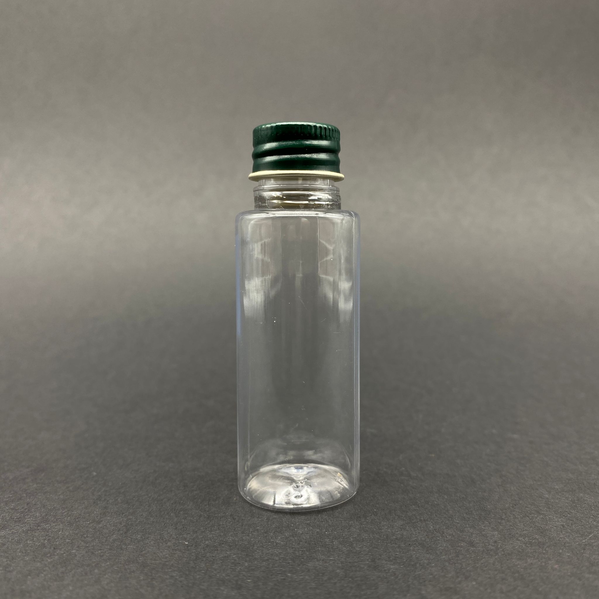 30 Cc Plastik Şişe - Yeşil Alüminyum Kapaklı - 30 Ml Kapaklı Pet Şişe