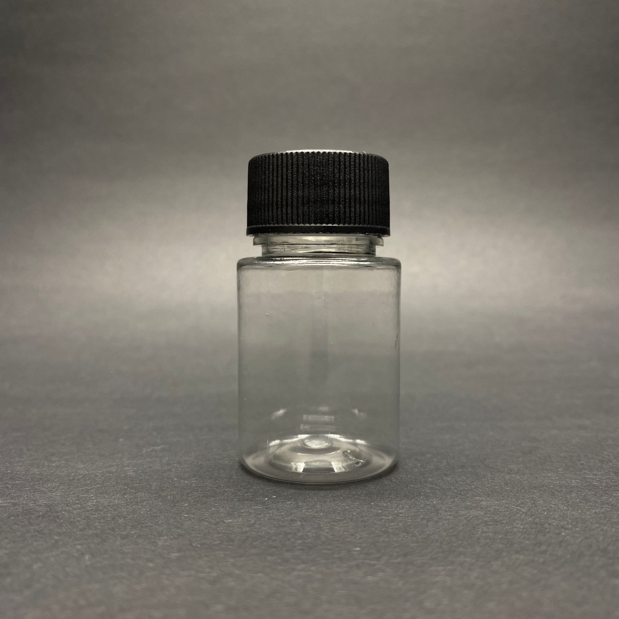 30 Cc Şeffaf Pet Kavanoz - Siyah Köpük Contalı Kapaklı - 30 Ml Pet Kavanoz - Sızdırmaz Numune Kavanozu - Geniş Ağızlı Pet Şişe