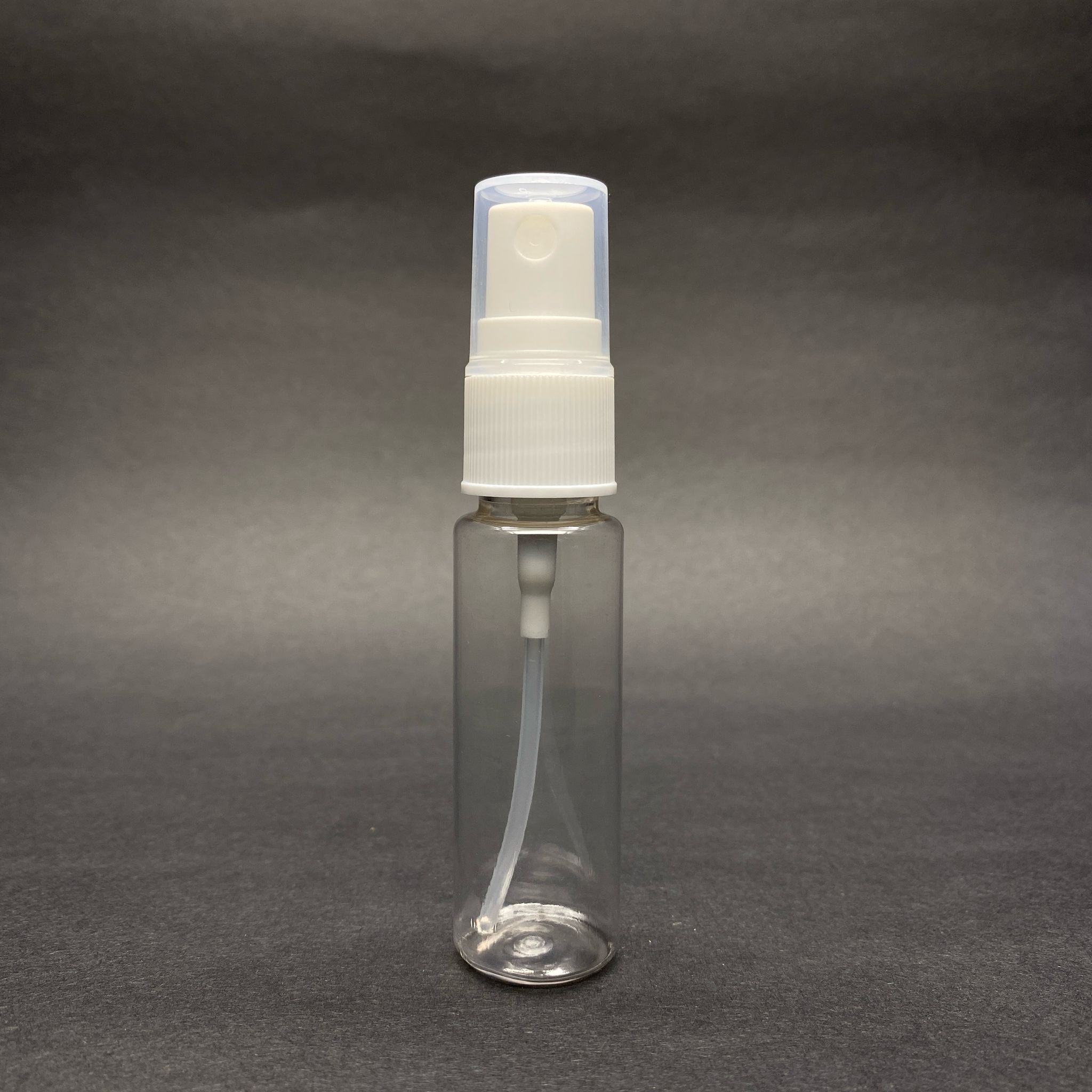 30 Cc Şeffaf Pet Şişe - Beyaz Spreyli Tester 30 Ml Plastik Şişe