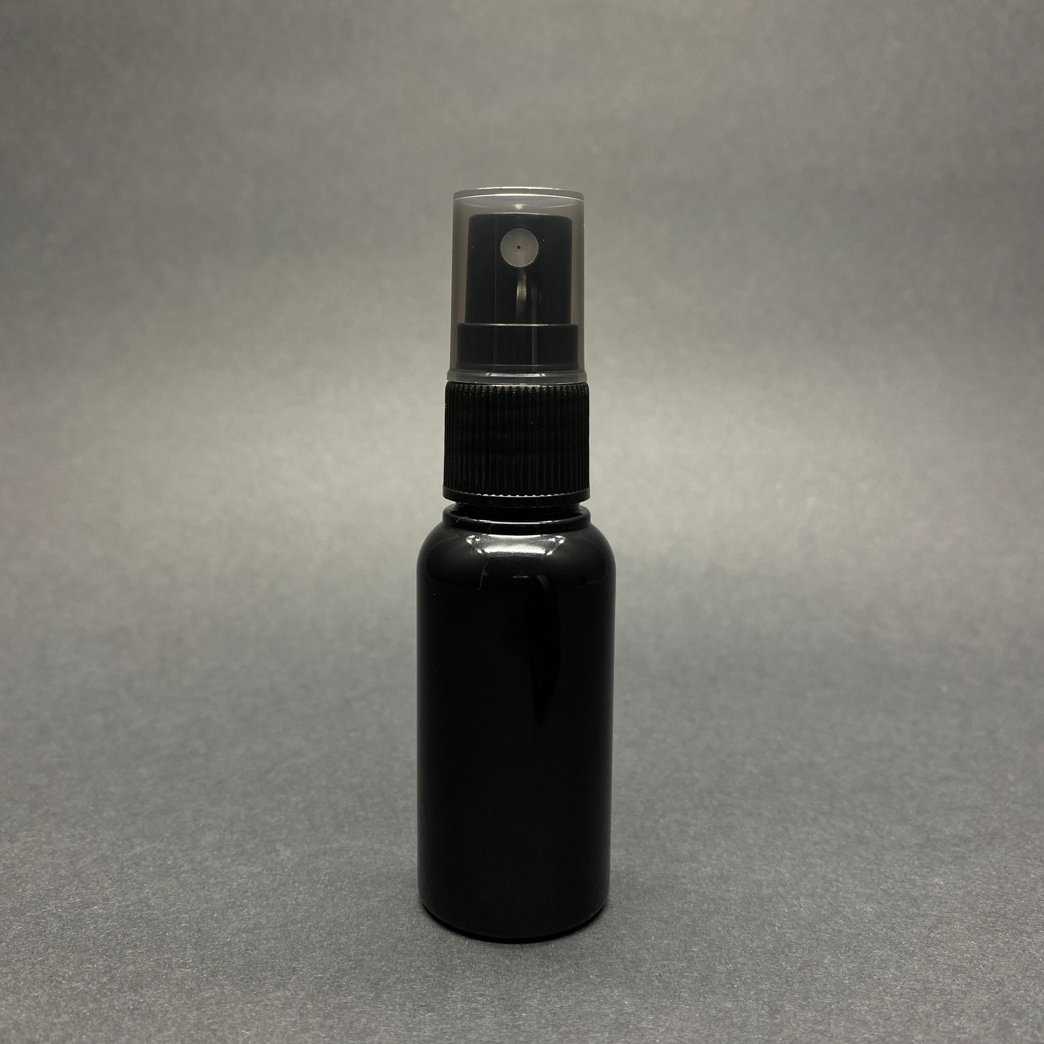 30 Cc Siyah Pet Şişe (8 Gr) - Siyah Spreyli - 30 Ml Siyah Sert Plastik Şişe