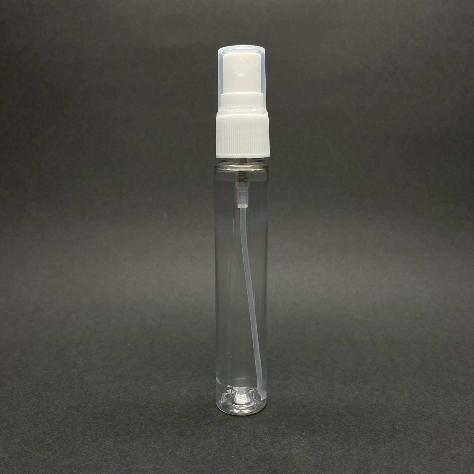 30 Cc Tüp Şişe Plastik - Beyaz Spreyli - 30 Ml Pet Kalem Parfüm Şişesi - Şeffaf