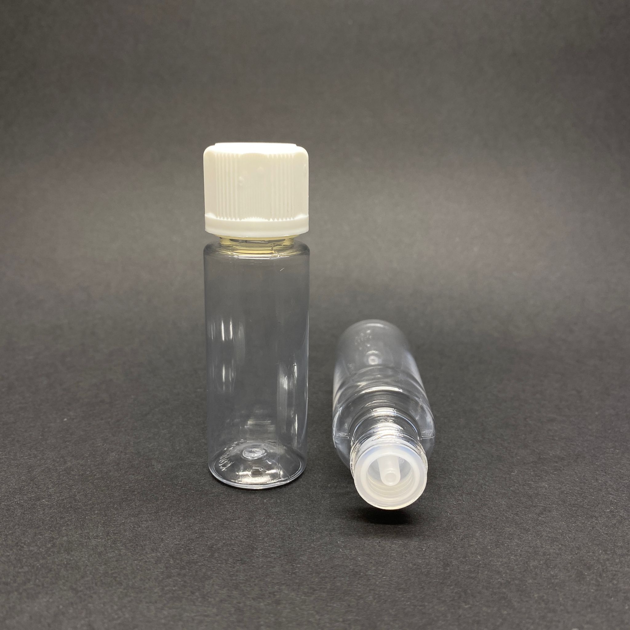 30 Cc Uzun Pet Şişe - Çocuk Kilit Kapaklı Damlalıklı Kör Tıpalı - 30 Ml Çocuk Emniyet Kapaklı Pet Şişe
