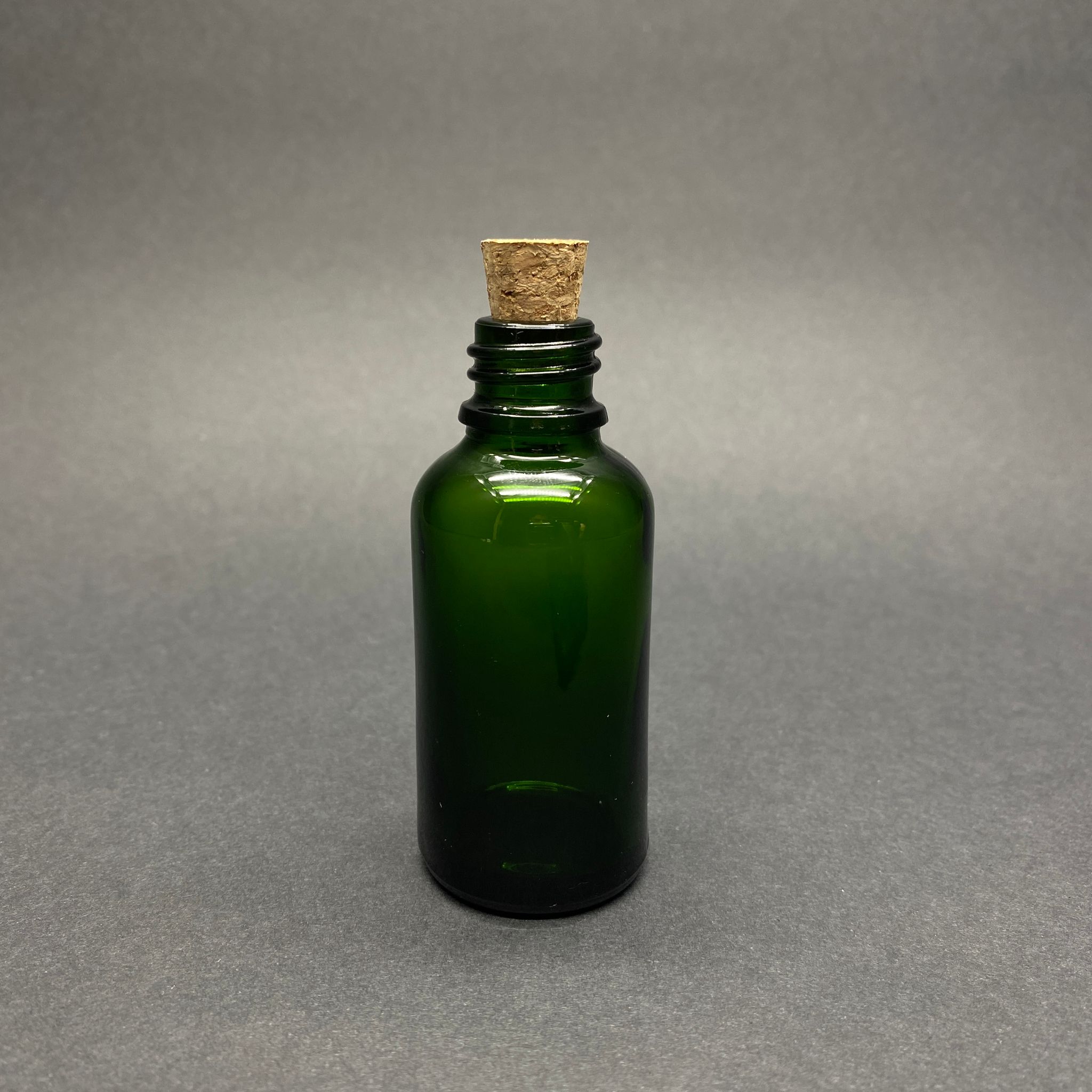 30 Cc Yeşil Cam Şişe - Mantar Tıpalı - 30 Ml Yeşil Mantarlı Cam Şişe