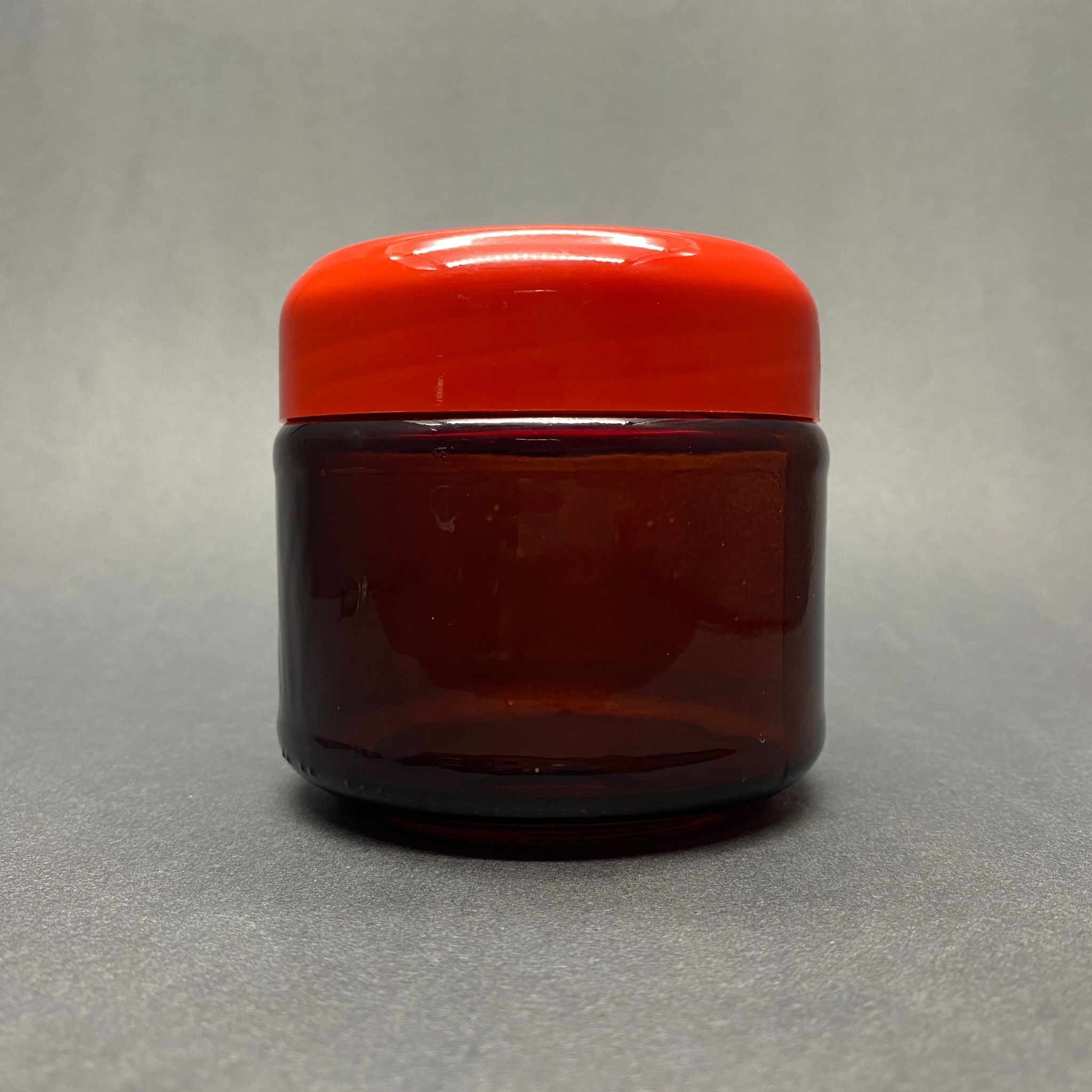 300 Cc Amber Cam Kavanoz - Kırmızı Plastik Kapaklı - 300 Ml Cam Kavanoz - Mum Kavanozu (Kargoda Çizilebilir - İadesi Yoktur)