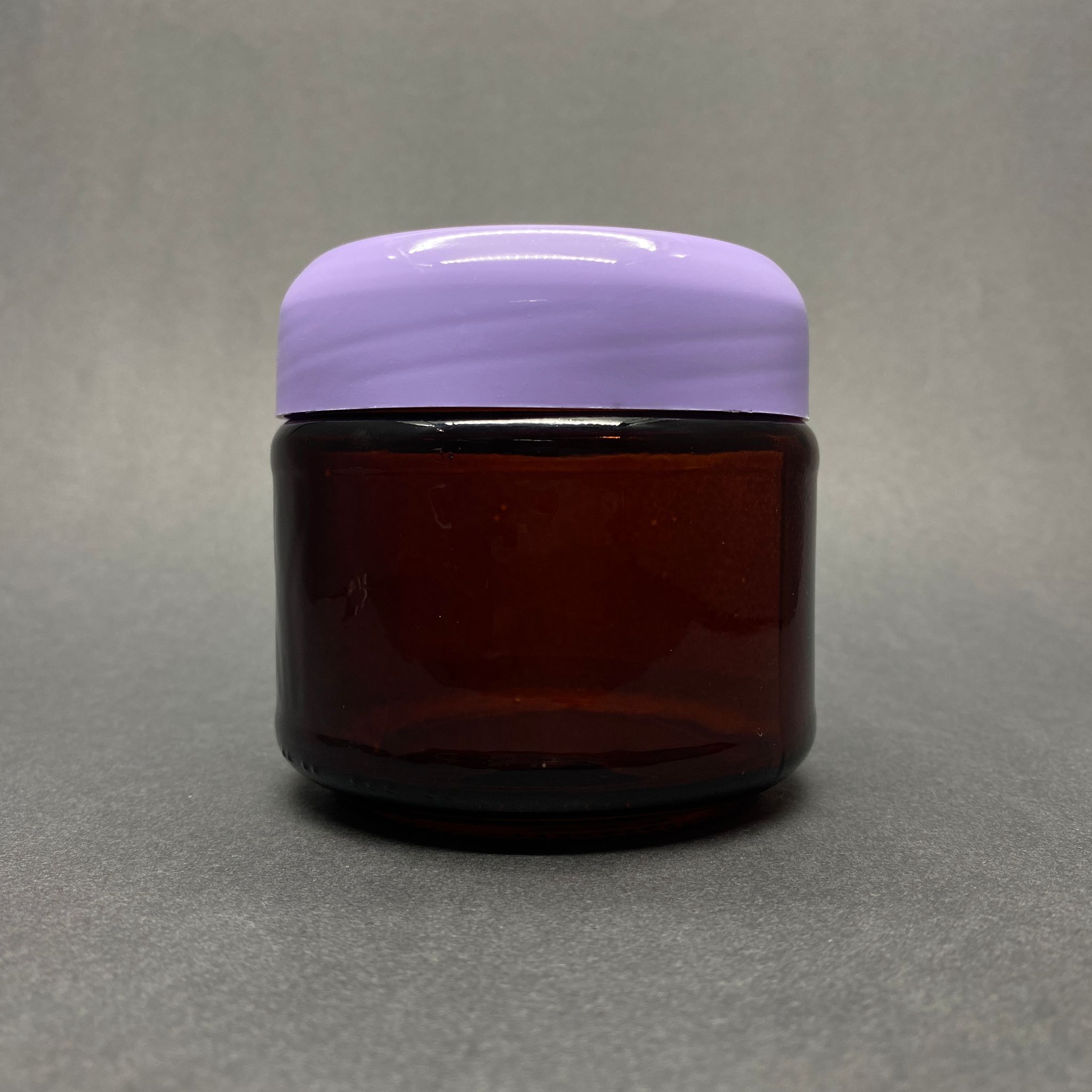 300 Cc Amber Cam Kavanoz - Lila Plastik Kapaklı - 300 Ml Cam Kavanoz - Mum Kavanozu (Kargoda Çizilebilir - İadesi Yoktur)