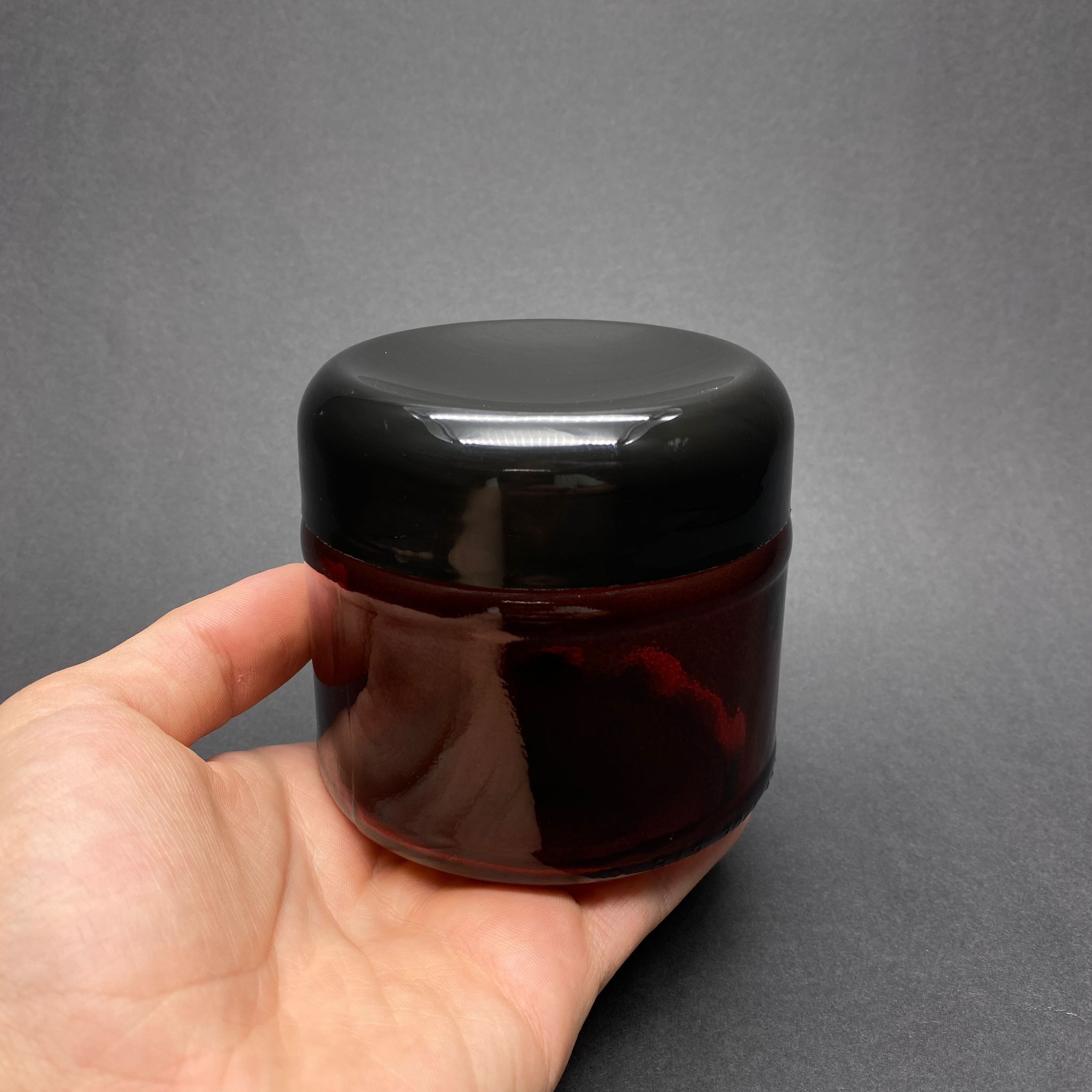 300 Cc Amber Cam Kavanoz - Siyah Plastik Kapaklı - 300 Ml Cam Kavanoz - Mum Kavanozu (Kargoda Çizilebilir - İadesi Yoktur)