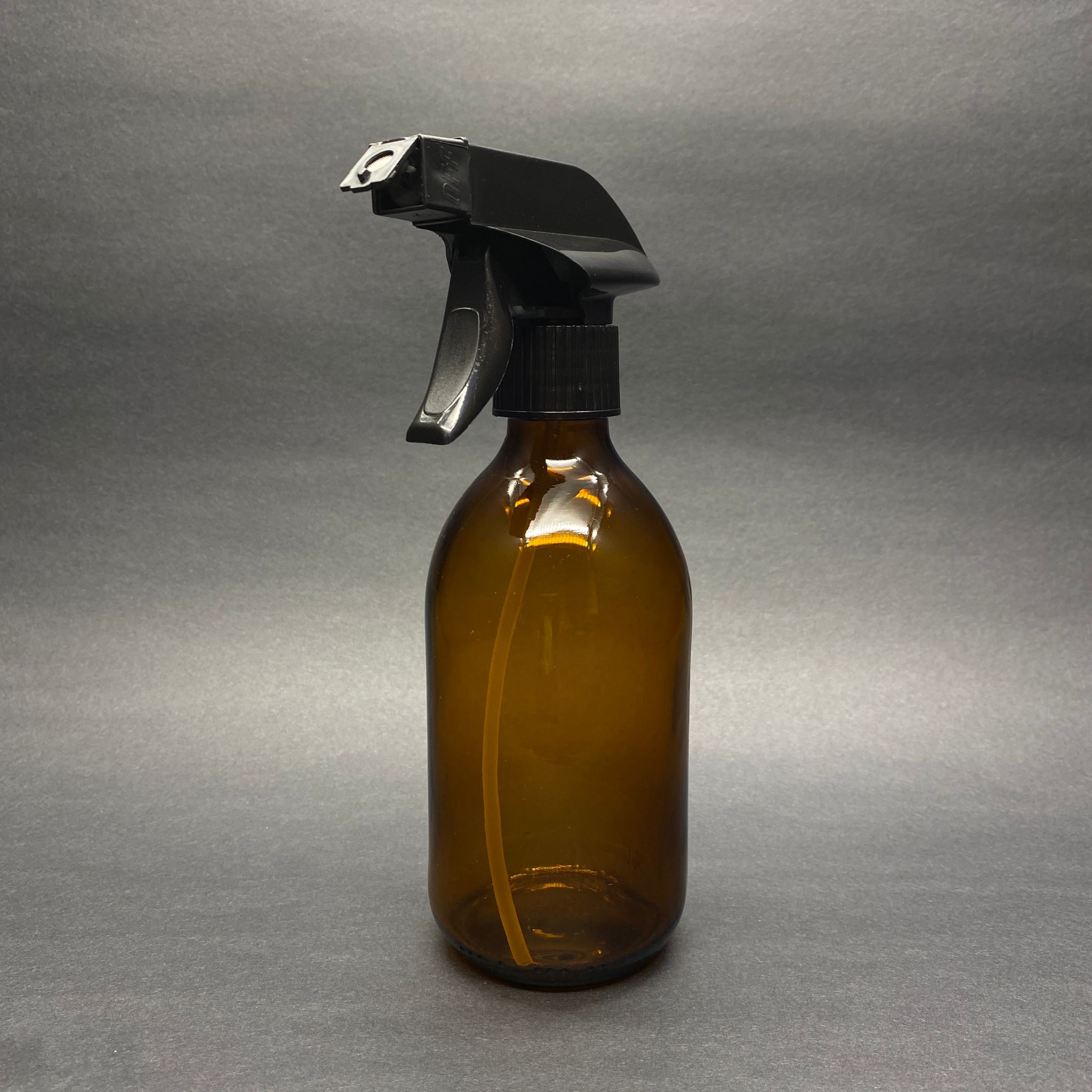 300 Cc Amber Cam Şişe - Siyah Tetik Triger Köpük Yapıcı Spreyli - 300 Ml Cam Ecza Şişesi - Kahverengi Cam Fısfıs Şişe