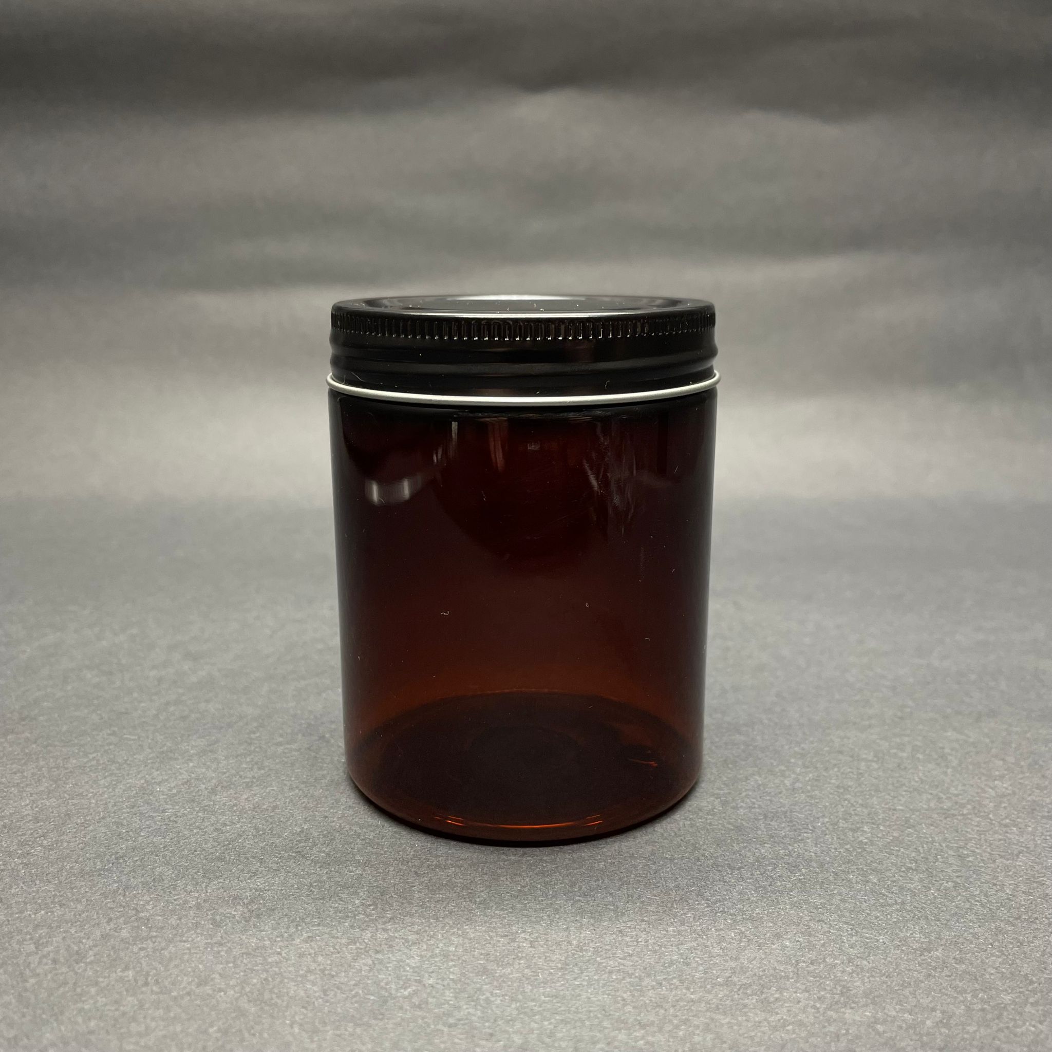 300 Cc Amber Kahverengi Sert Plastik Kavanoz - Siyah Metal Kapaklı - 300 Ml Metal Kapaklı Plastik Kavanoz - Kozmetik Kavanoz, Gıda Kavanozu Ve Krem Kavanozu Olarak Kullanabilirsiniz