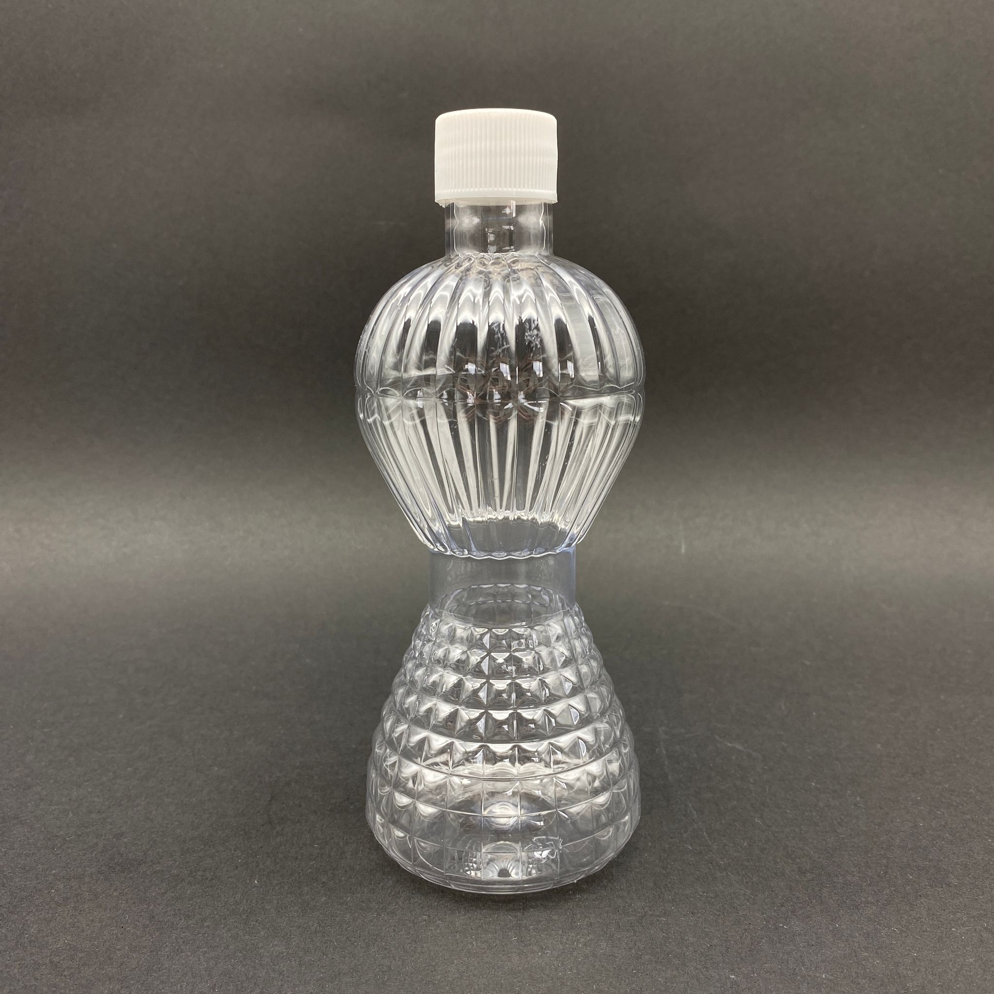 300 Cc Pırlanta Kolonya Şişesi - Campet - Beyaz Kapaklı - 300 Ml Campet Kolonya Şişesi