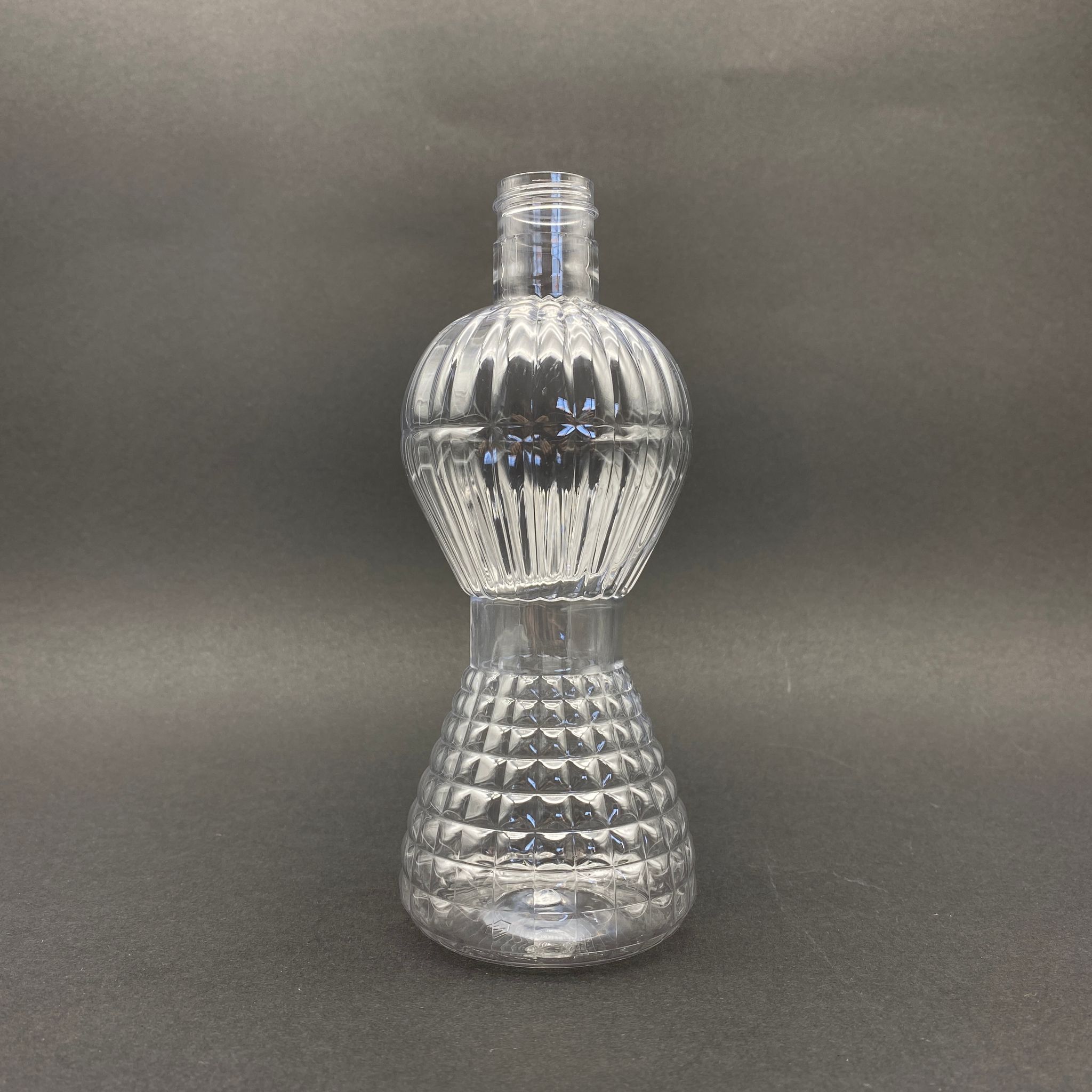 300 Cc Pırlanta Kolonya Şişesi - Campet - Kapaksız (24 Ağız) - 300 Ml Campet Kolonya Şişesi