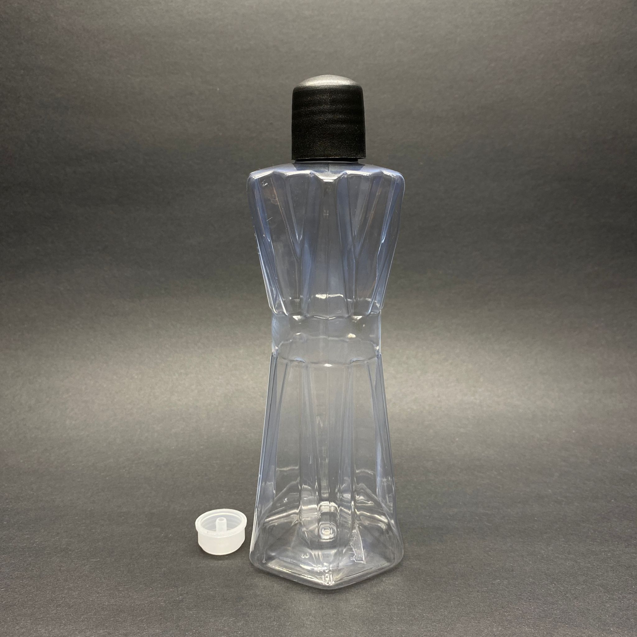 300 Ml Pet Kolonya Şişesi Kapaklı Tıpalı Takım - Elmas
