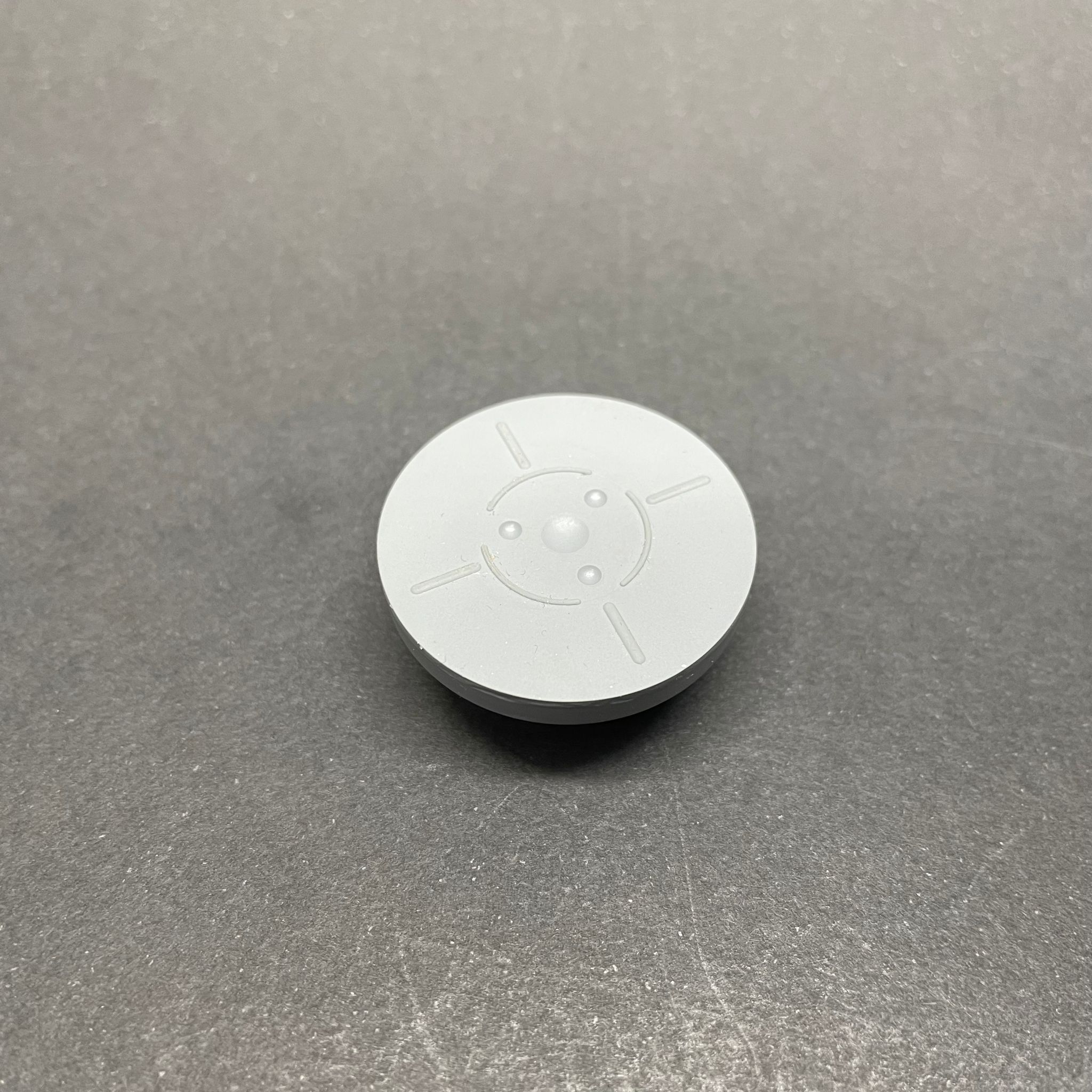 32 Mm Ağız Serum Şişesi İçin Butil Tıpa - Flakon Tapa - Koyu Gri