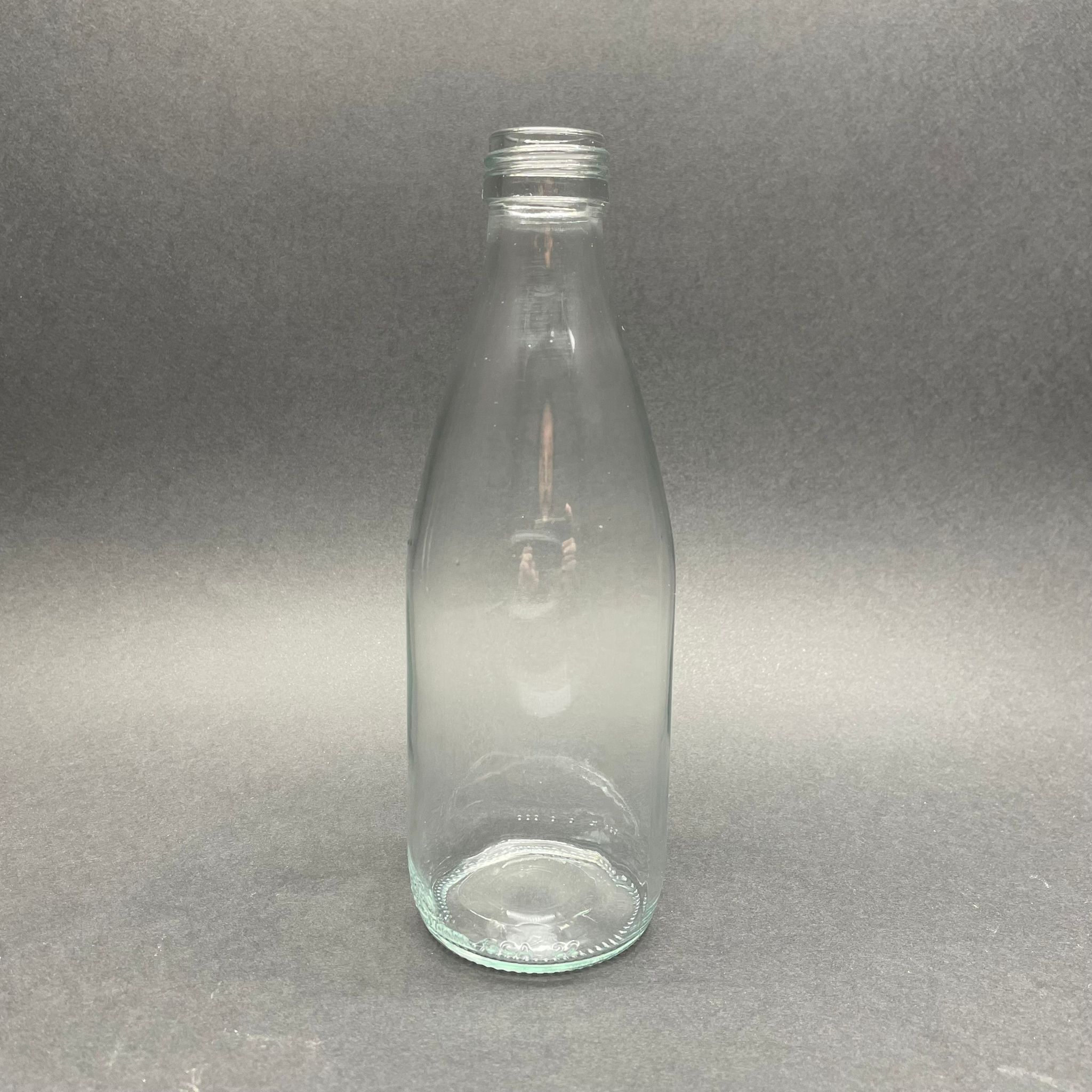 330 Cc Cam Şişe - 28 Ağız - Kapaksız - 330 Ml Cam Şişe