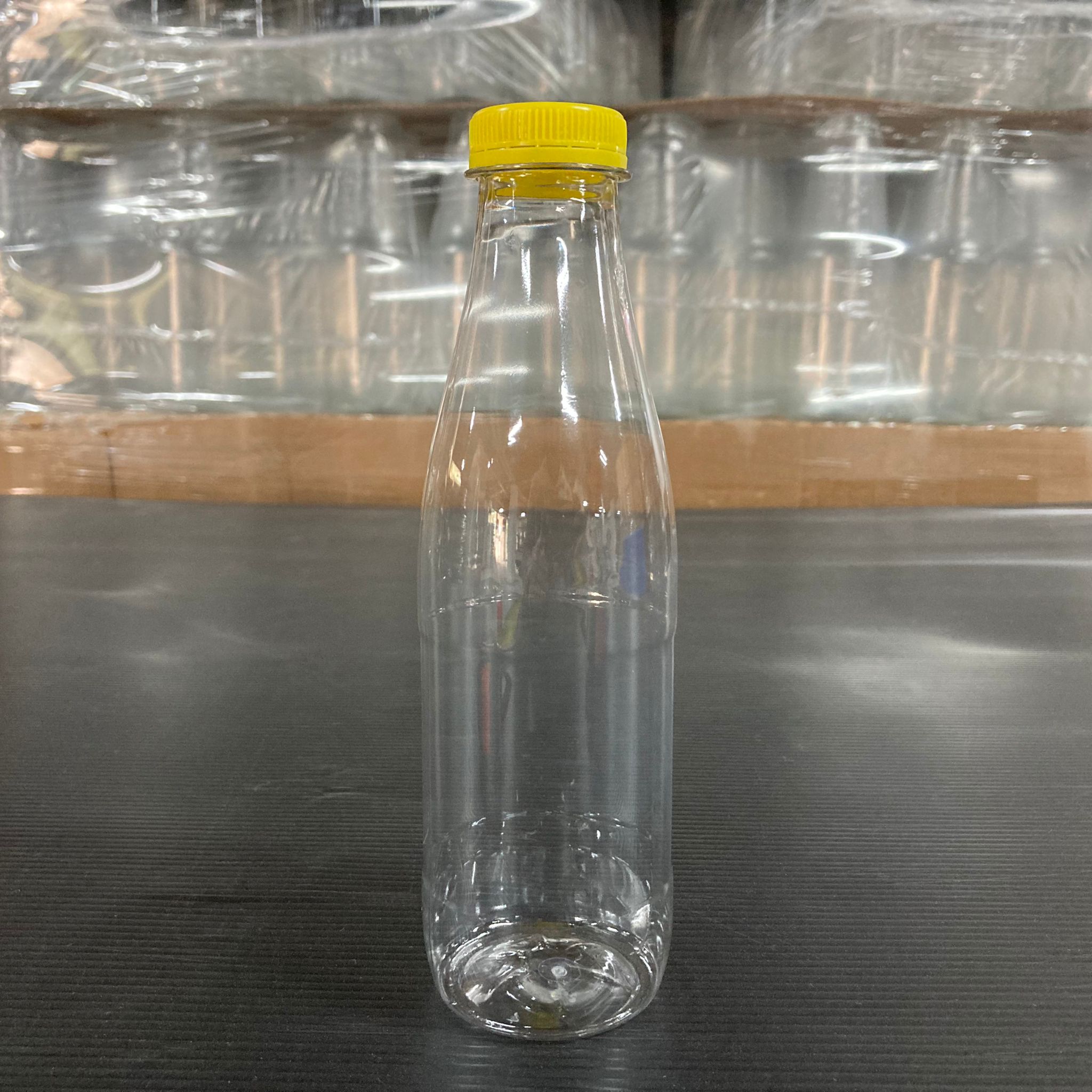 330 Cc Pet Şişe - Sarı Kilitli Kapaklı - 330 Ml Plastik Şişe -  Ucuz Boş Pet Şişe