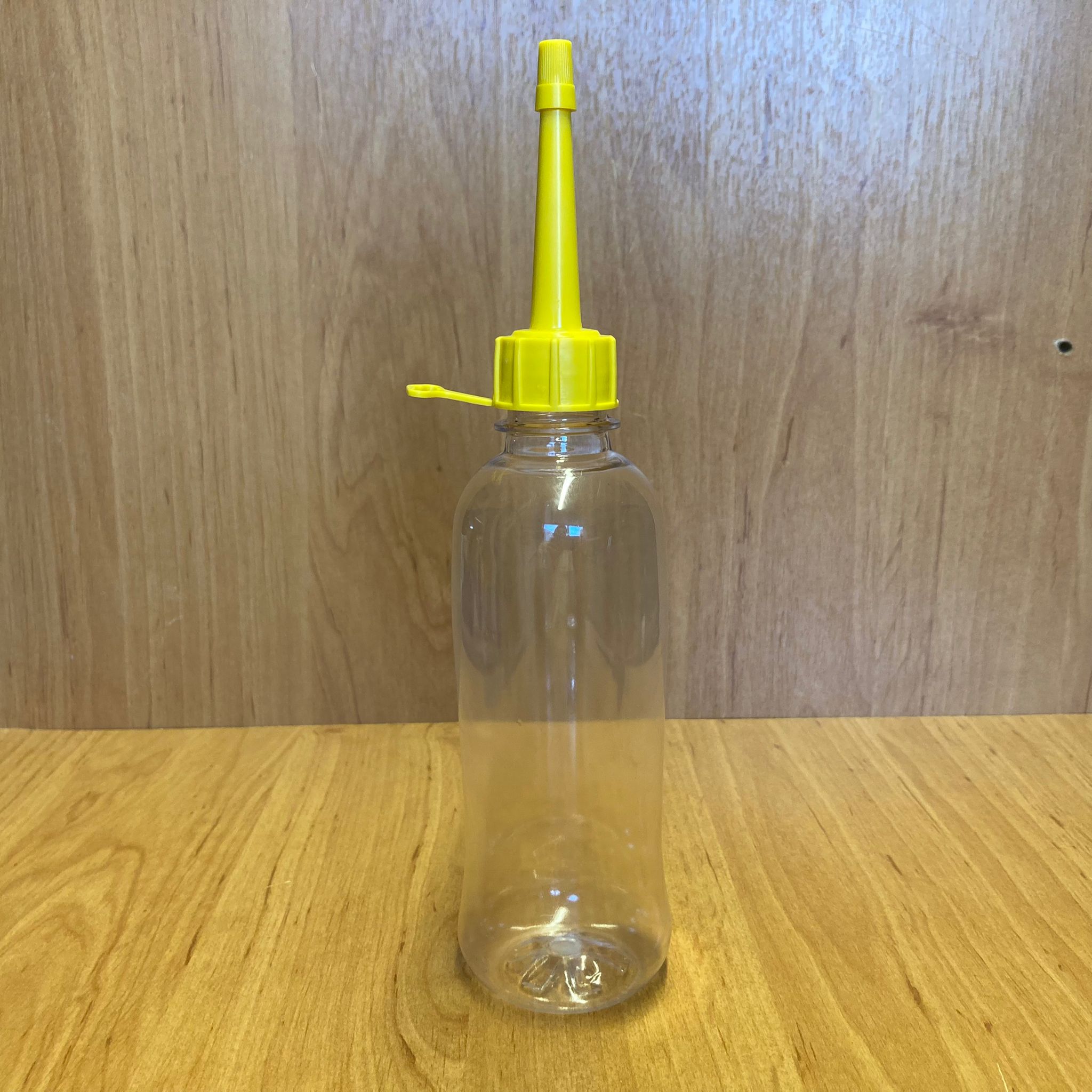 330 Cc Plastik Şişe - Sarı Akıtıcılı Kapaklı - 330 Ml Boş Plastik Şişe