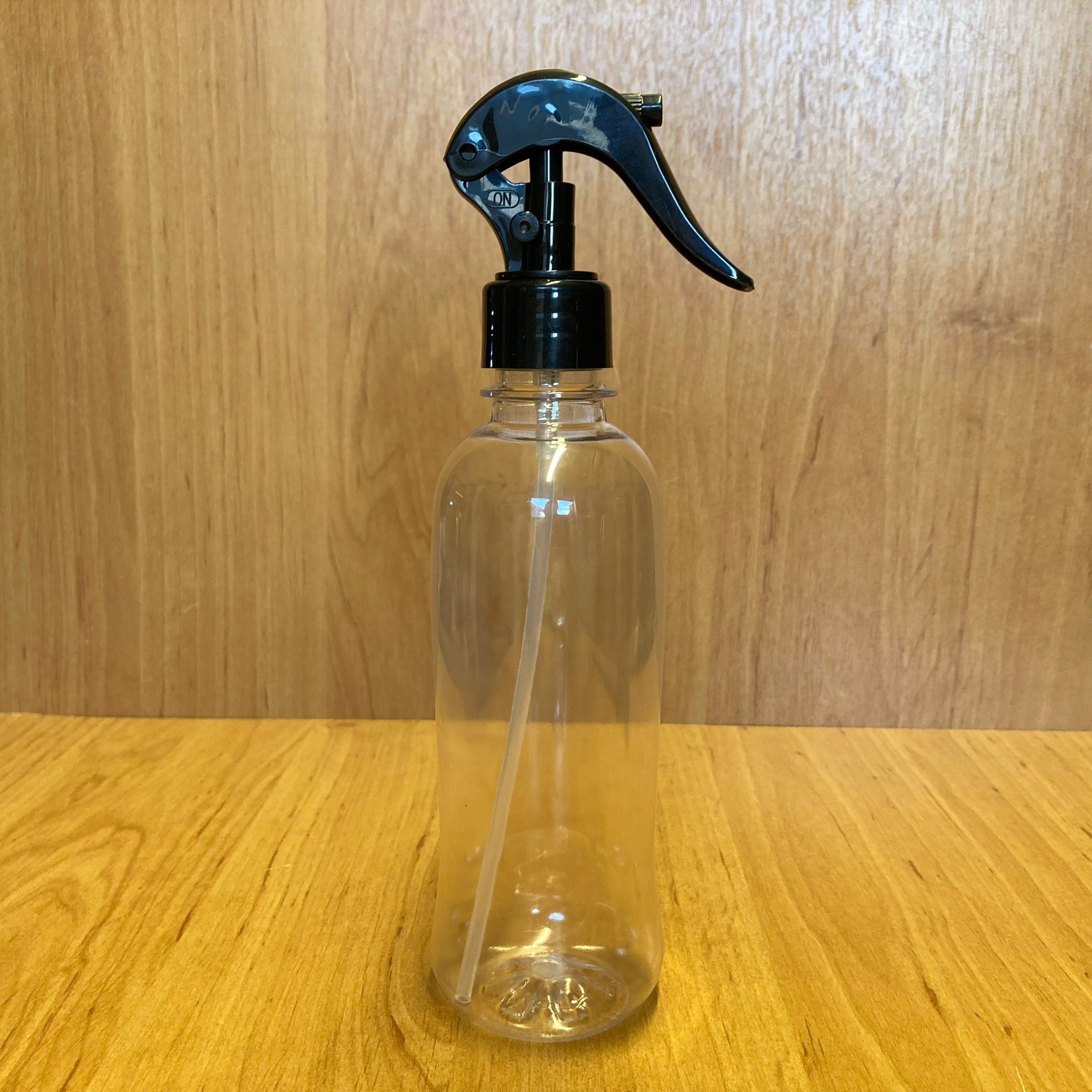 330 Cc Plastik Şişe - Siyah Triger Spreyli - 330 Ml Spreyli Boş Şişe
