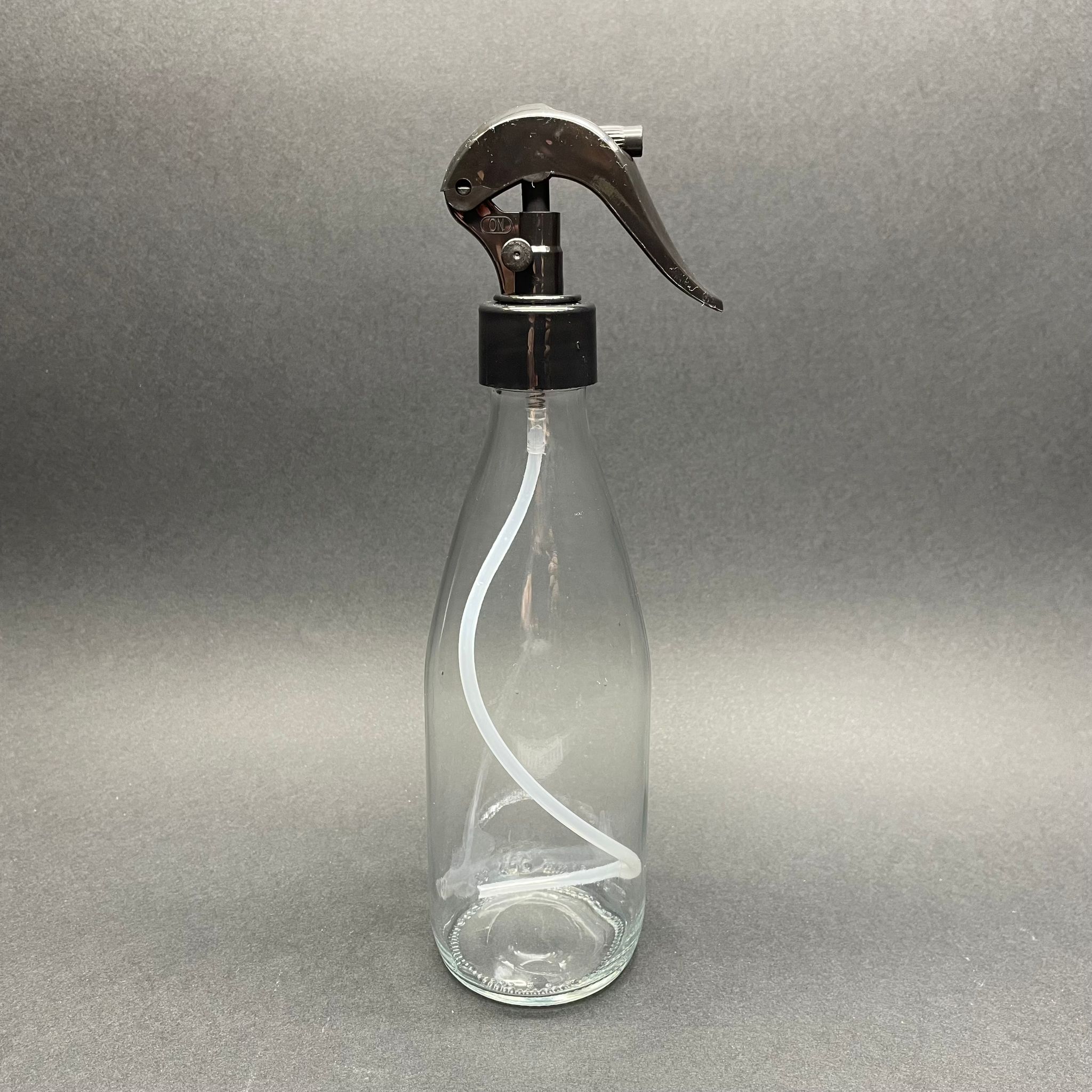 330 Cc Triger Spreyli Cam Şişe - 330 Ml Cam Oda Parfümü Şişesi - Duman Şeklinde Püskürtür