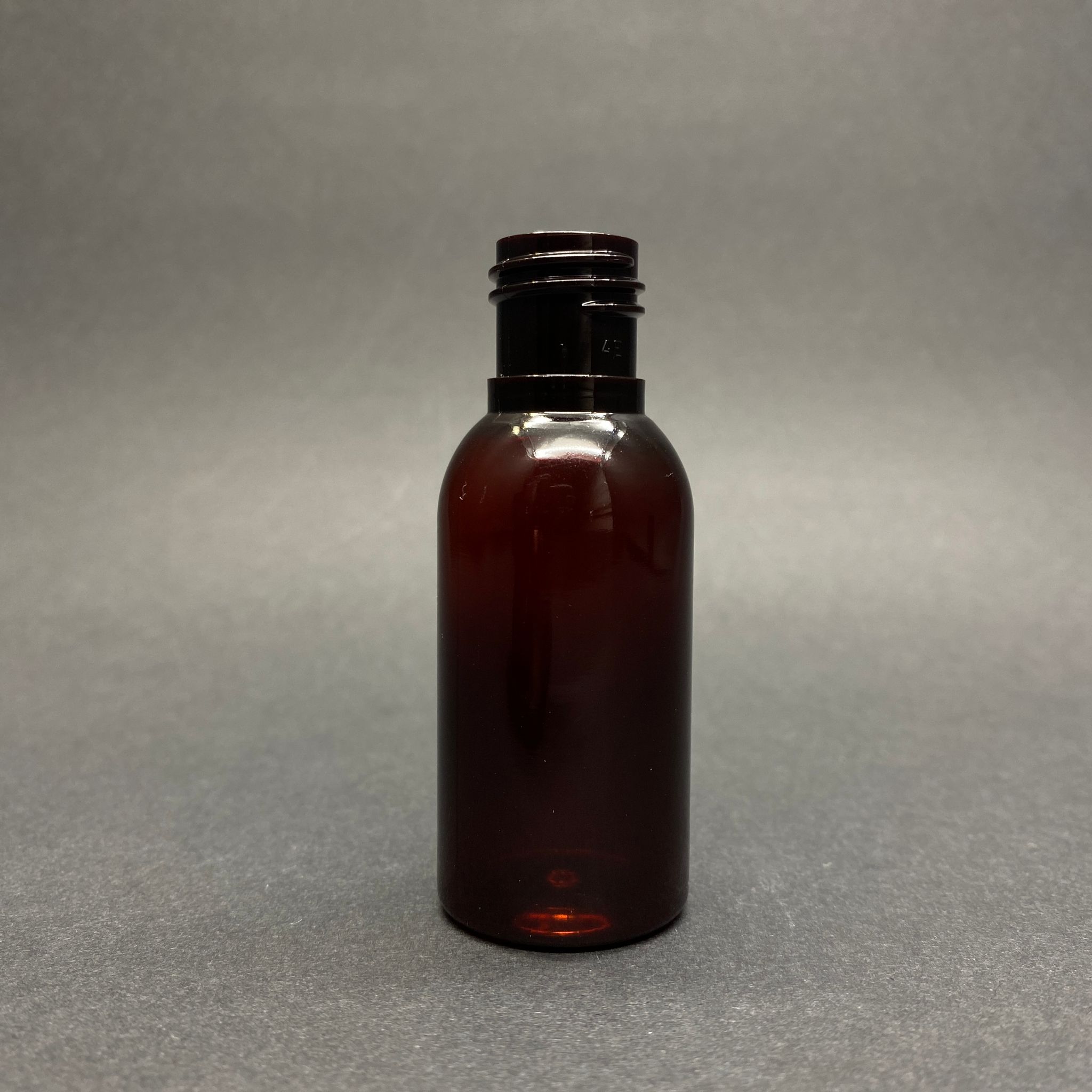 35 Cc Amber Pet Şişe - 18 Ağız Kapaksız - 35 Ml Kahverengi Plastik Şişe