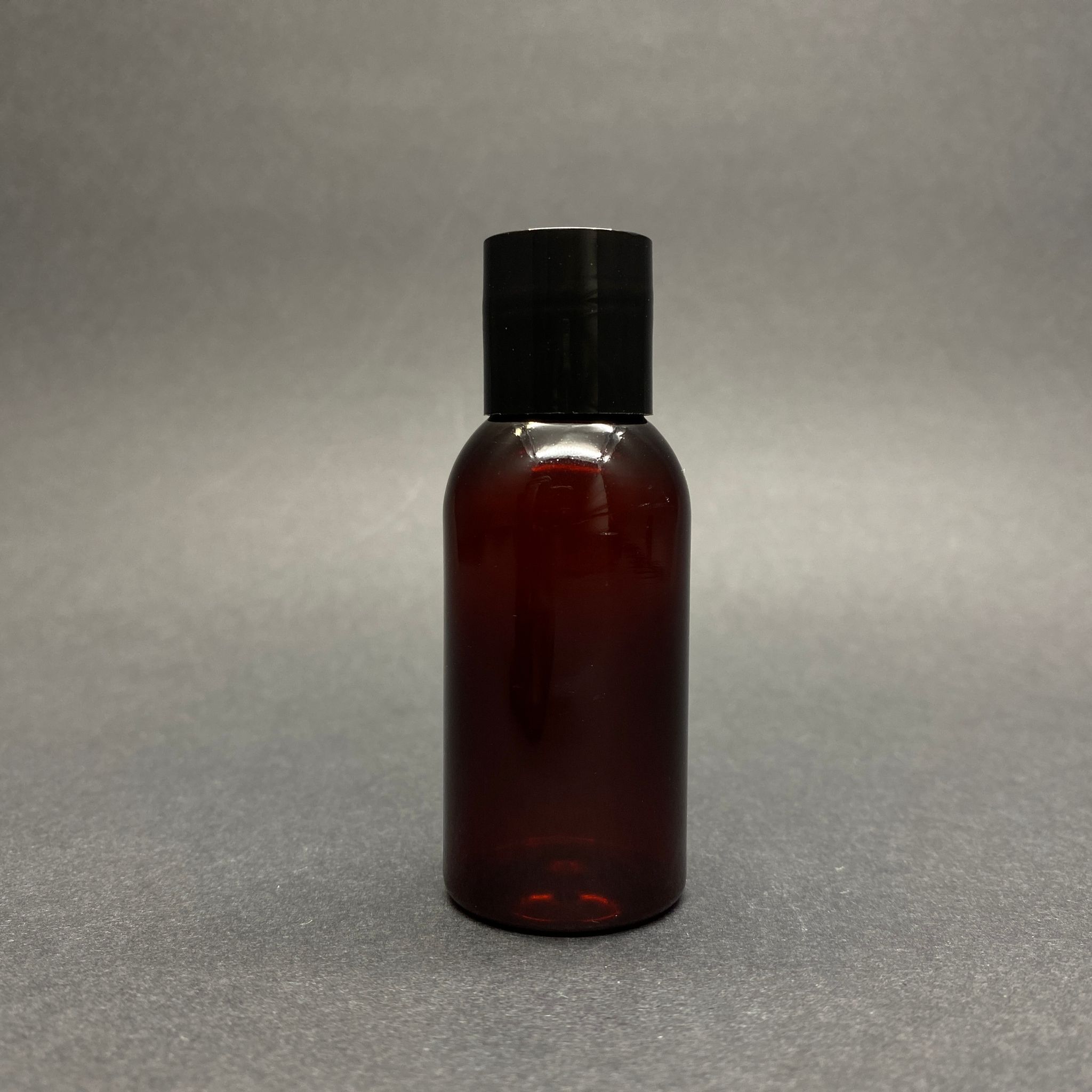 35 Cc Amber Pet Şişe - Siyah Kapaklı - 35 Ml Kahverengi Plastik Şişe