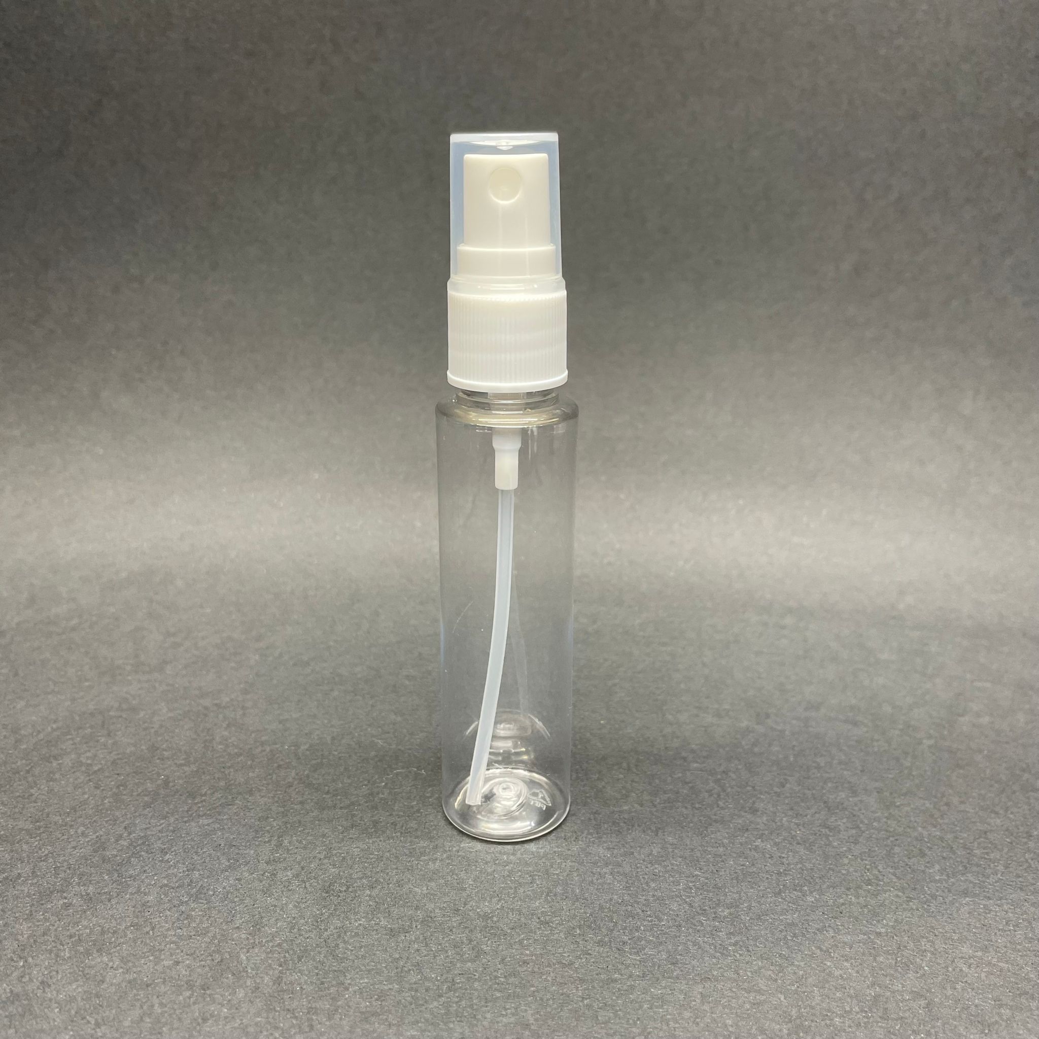 35 Cc Pet Şişe Şeffaf - Beyaz Spreyli - 35 Ml Plastik Sprey Şişe