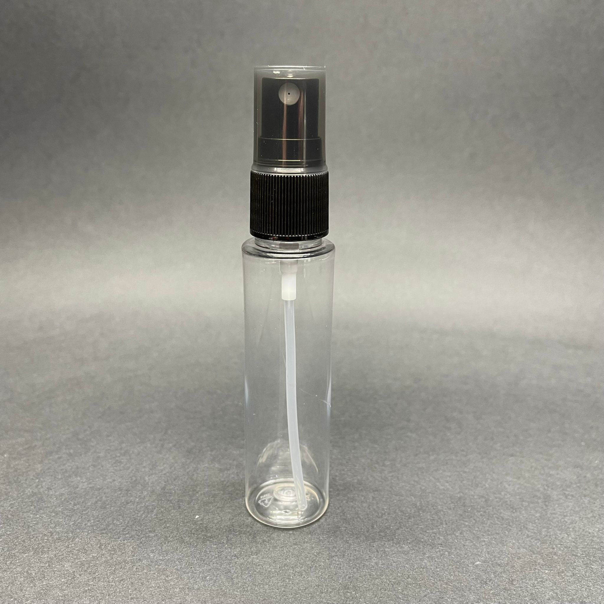 35 Cc Pet Şişe Şeffaf - Siyah Spreyli - 35 Ml Plastik Sprey Şişe
