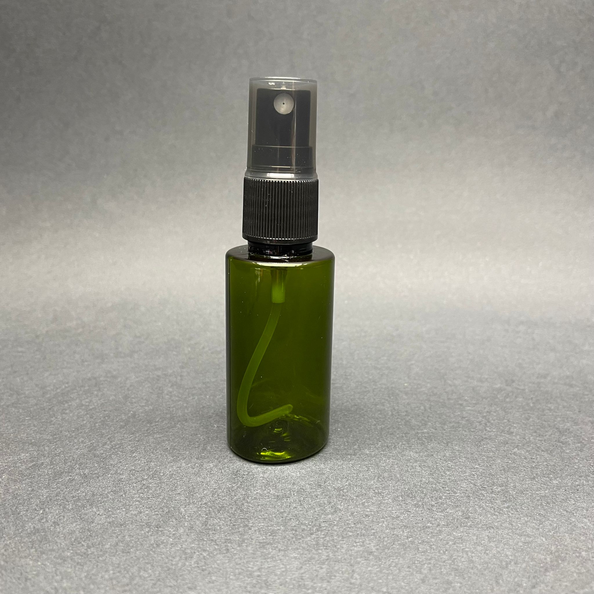 35 Cc Pet Şişe Yeşil - Siyah Spreyli - 35 Ml Yeşil Pet Şişe