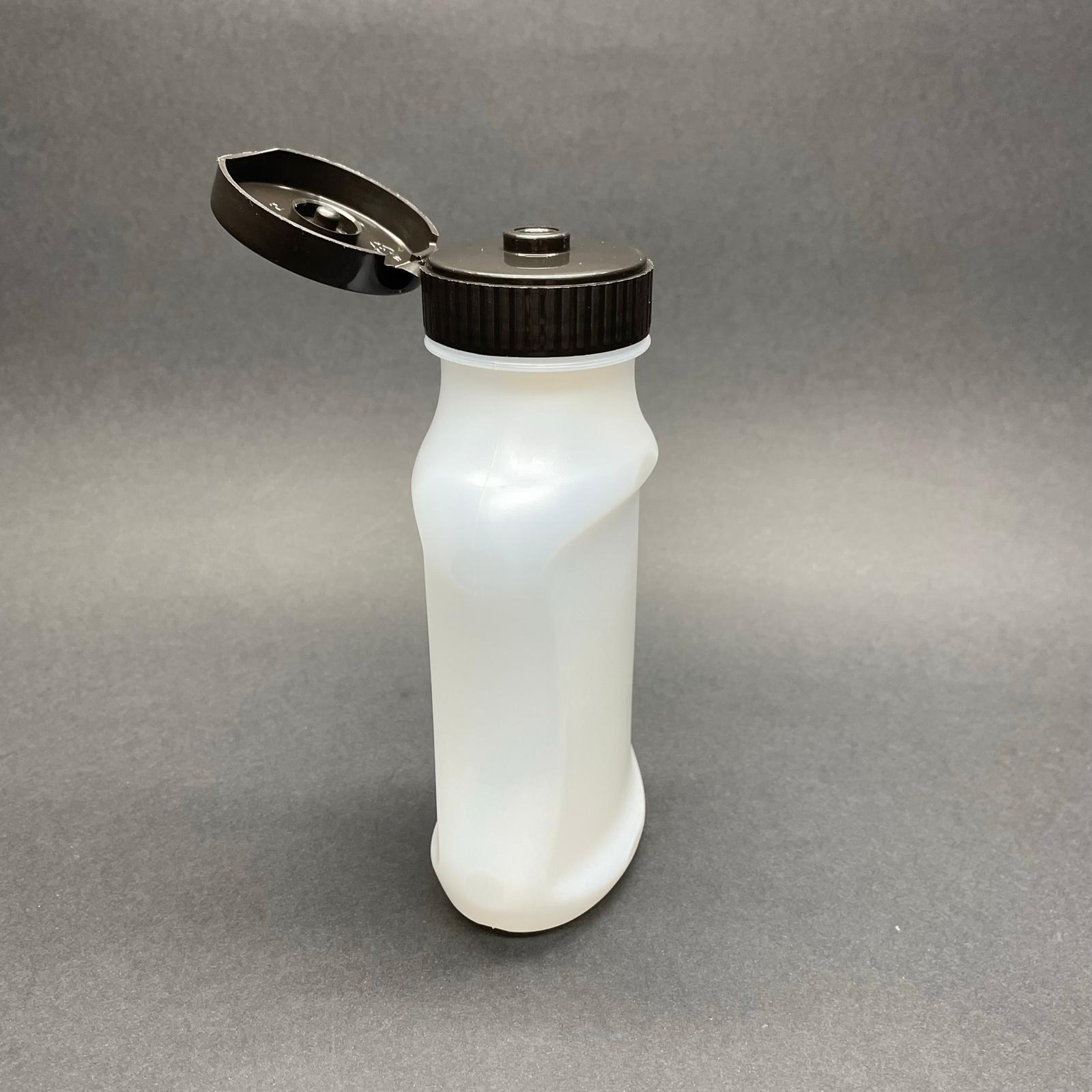 350 Cc Sıkılabilir Plastik Şişe - Folyolu Siyah Fliptop Açılır Kapanır Kapaklı   - 350 Ml Boş Ketçap Mayonez Şişesi , Fındık Ezmesi, Tahin, Pekmezi Bal Vb İçin Sıkılabilir Çok Amaçlı Şişe - Gıdaya Uygun