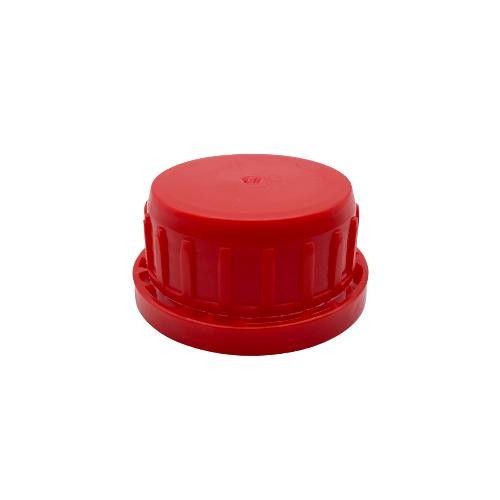 38 Mm Kırmızı Bidon Kapağı Kilitli
