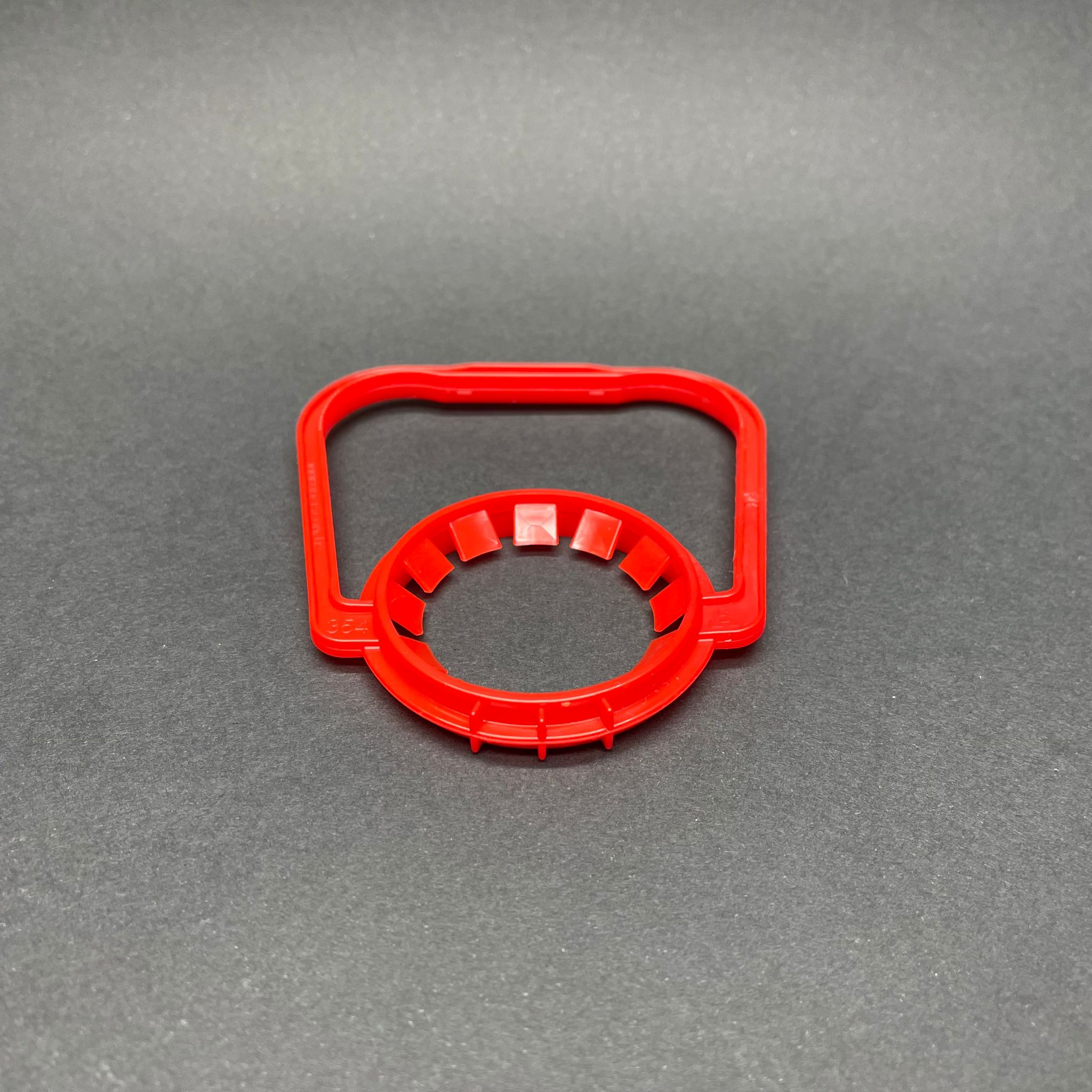 38 Mm Plastik Kulp - Kırmızı - Su Peti İçin Plastik Kulp