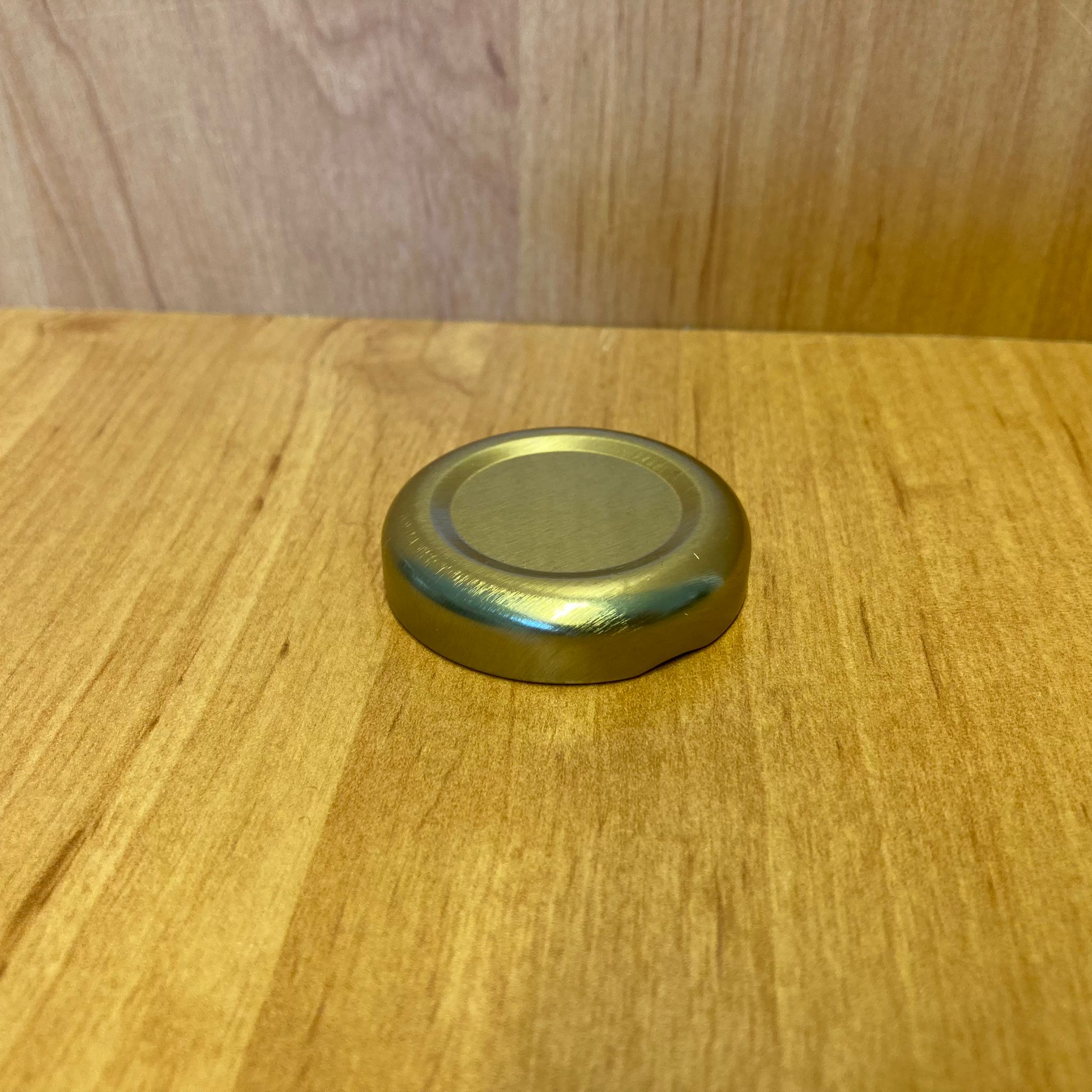 38 Mm Twist-Off Gold Metal Kapak