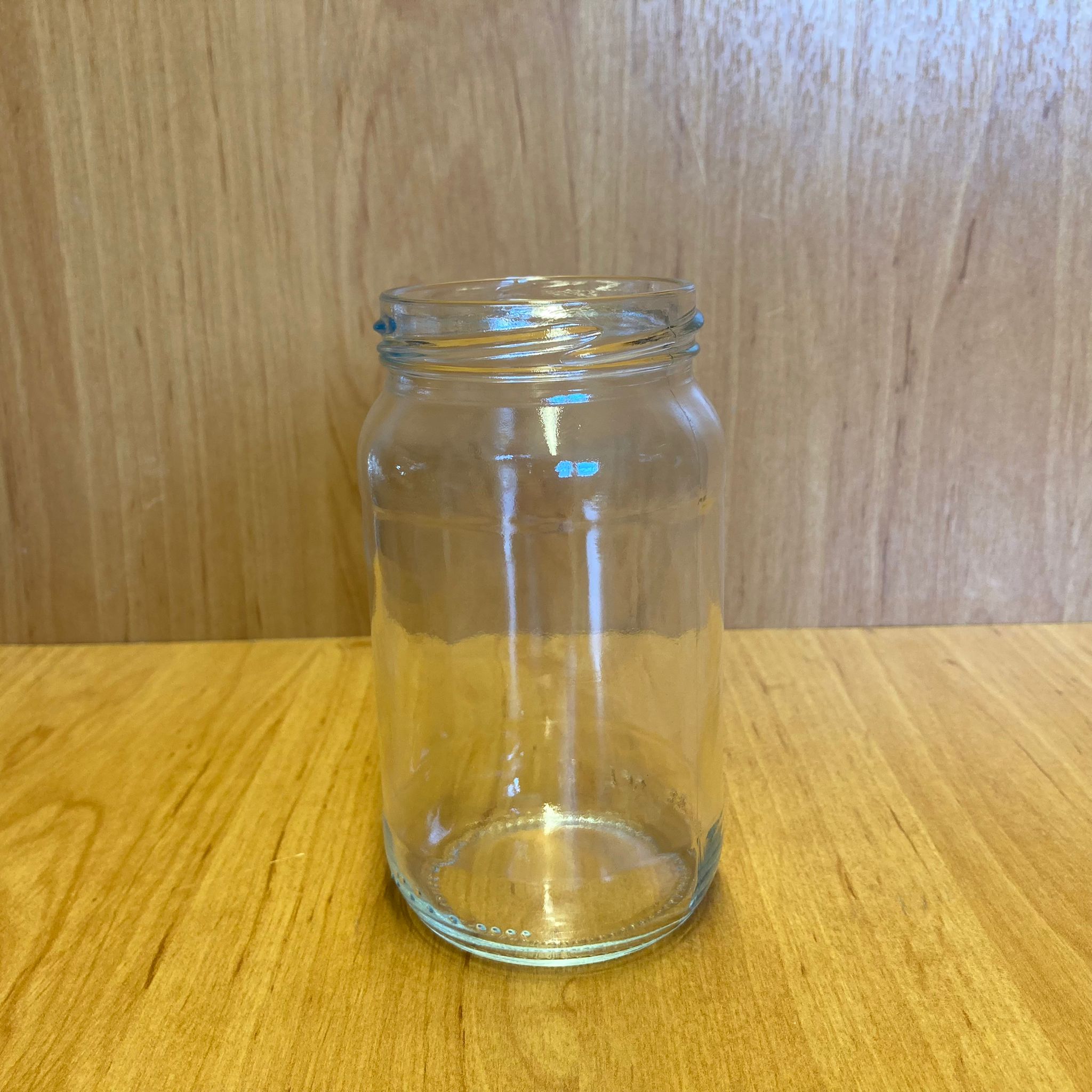 380 Cc Cam Kavanoz (63 Ağız) Kapaksız - 380 Ml Standart Kavanoz (Bal Ve Pekmezi Yarım Kilo Alır)