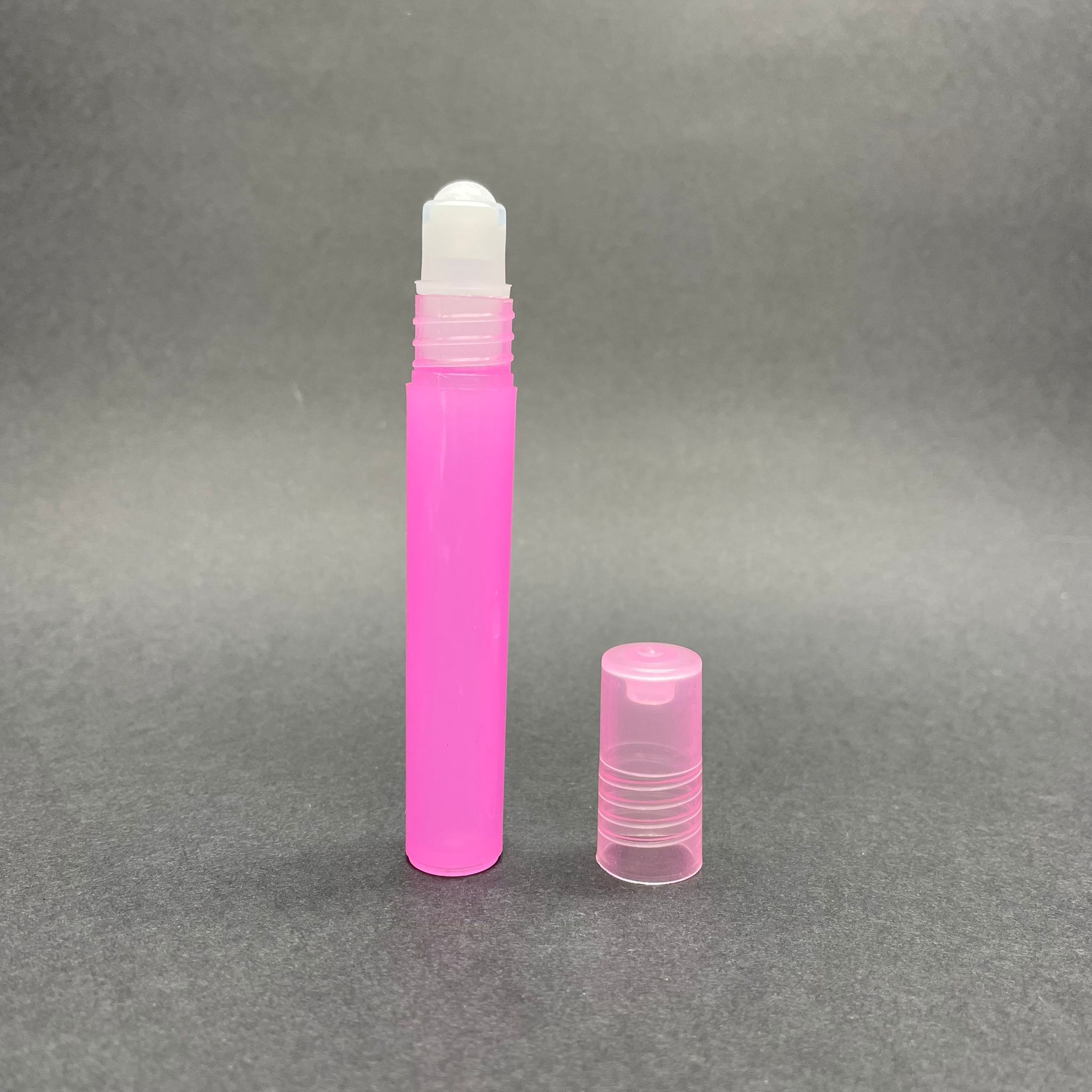 4,5 Cc Plastik Roll-On Şişe - Bilyeli Şişe - Mis Şişesi - Esans Şişesi - Koku - Şişesi - Parfümeri Şişesi - Pembe