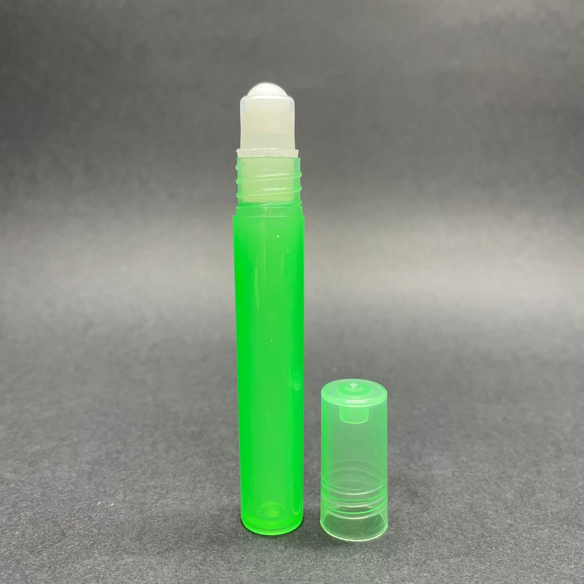 4,5 Cc Plastik Roll-On Şişe - Bilyeli Şişe - Mis Şişesi - Esans Şişesi - Koku - Şişesi - Parfümeri Şişesi - Yeşil