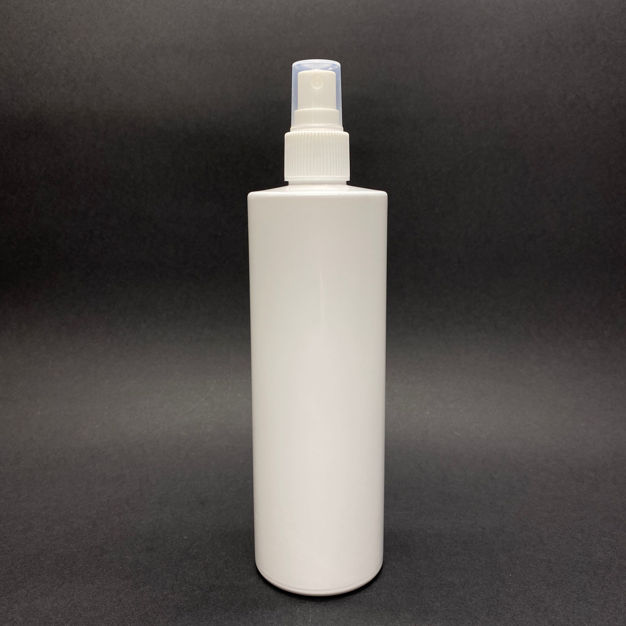 400 Cc Küt Boyunlu Silindir Pet Şişe (30 Gr) - Beyaz Parmak Spreyli Takım  - 400 Ml Plastik Şişe - Beyaz