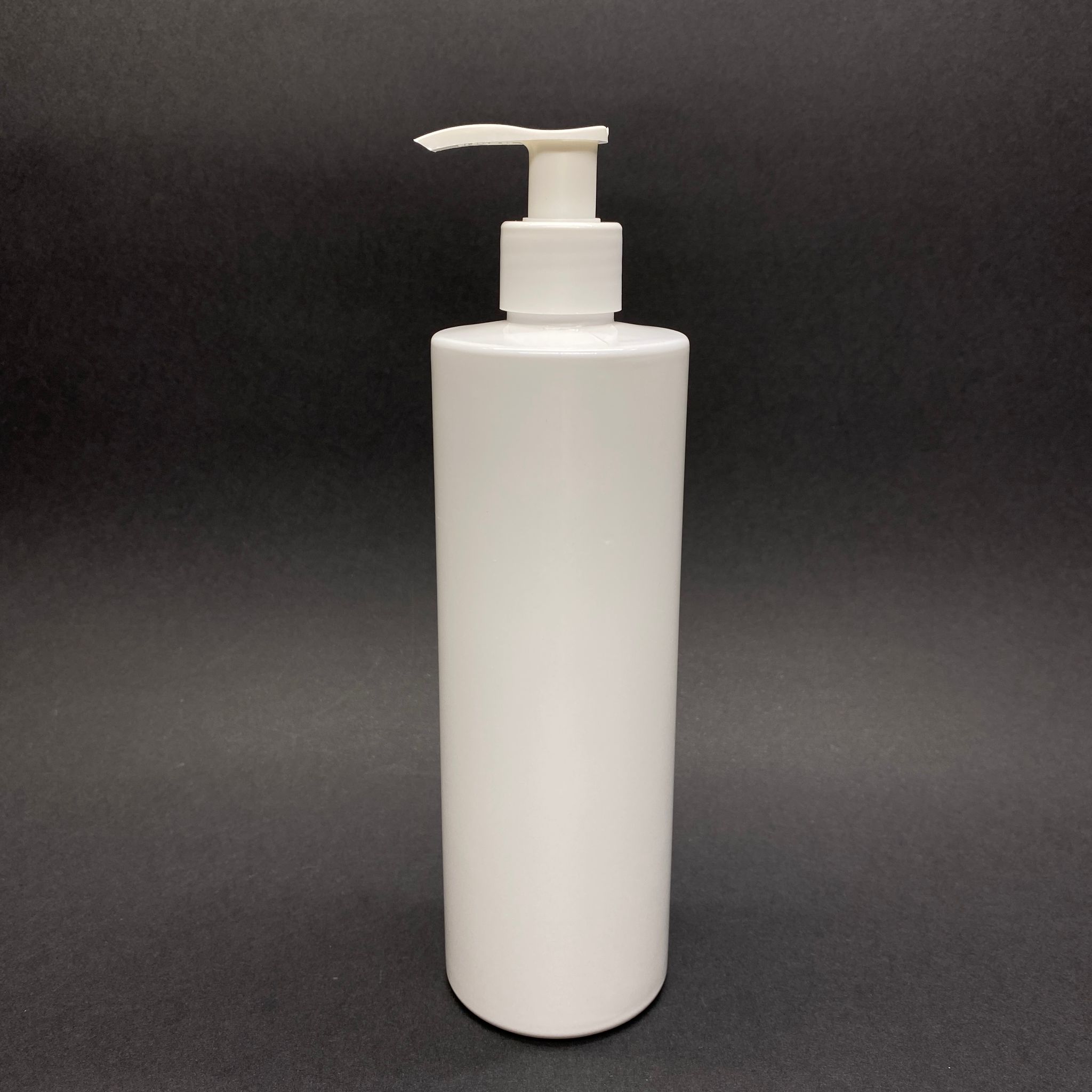 400 Cc Küt Boyunlu Silindir Pet Şişe (30 Gr) - Beyaz Sıvı Sabun Pompalı - 400 Ml Plastik Şişe - Beyaz