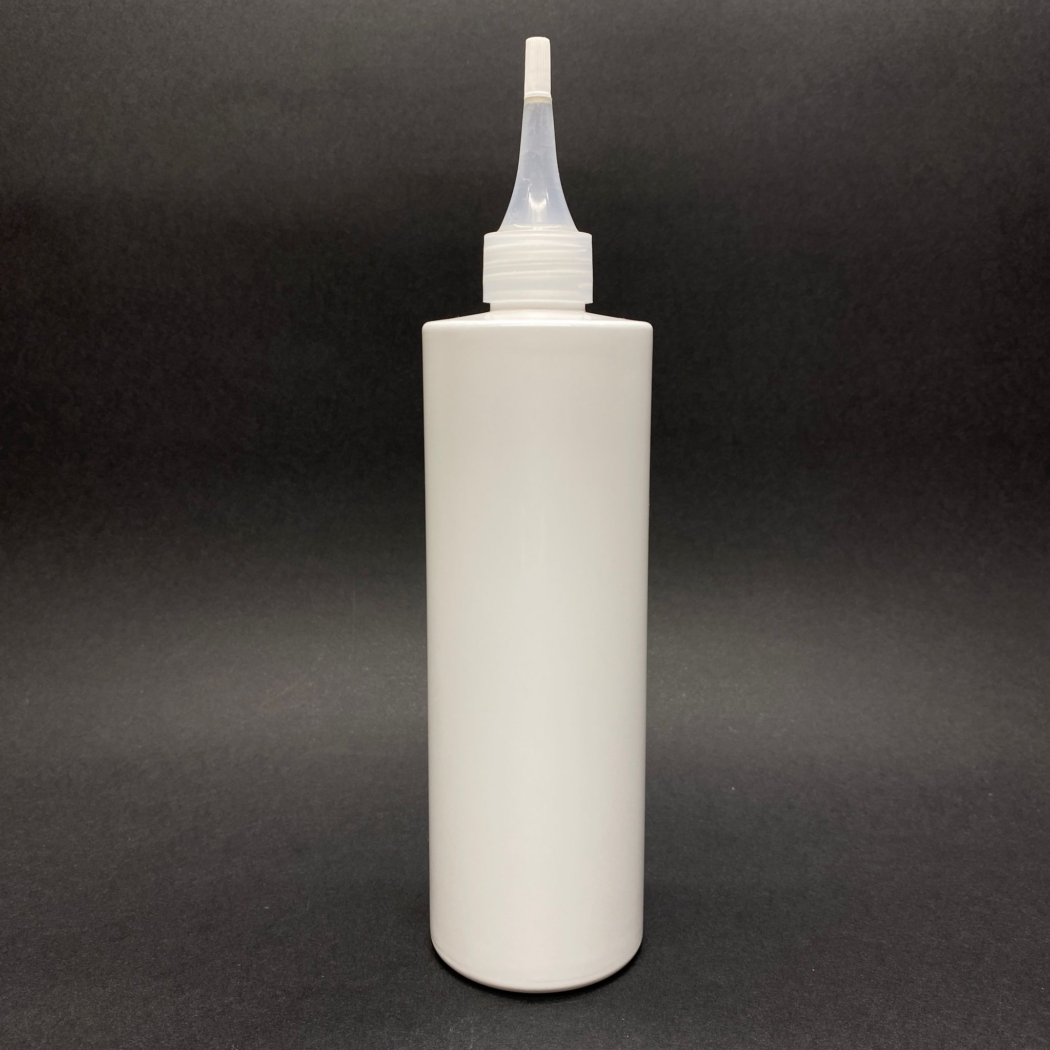 400 Cc Küt Boyunlu Silindir Pet Şişe (30 Gr) - Şeffaf Akıtıcı Kapaklı - 400 Ml Plastik Şişe - Beyaz