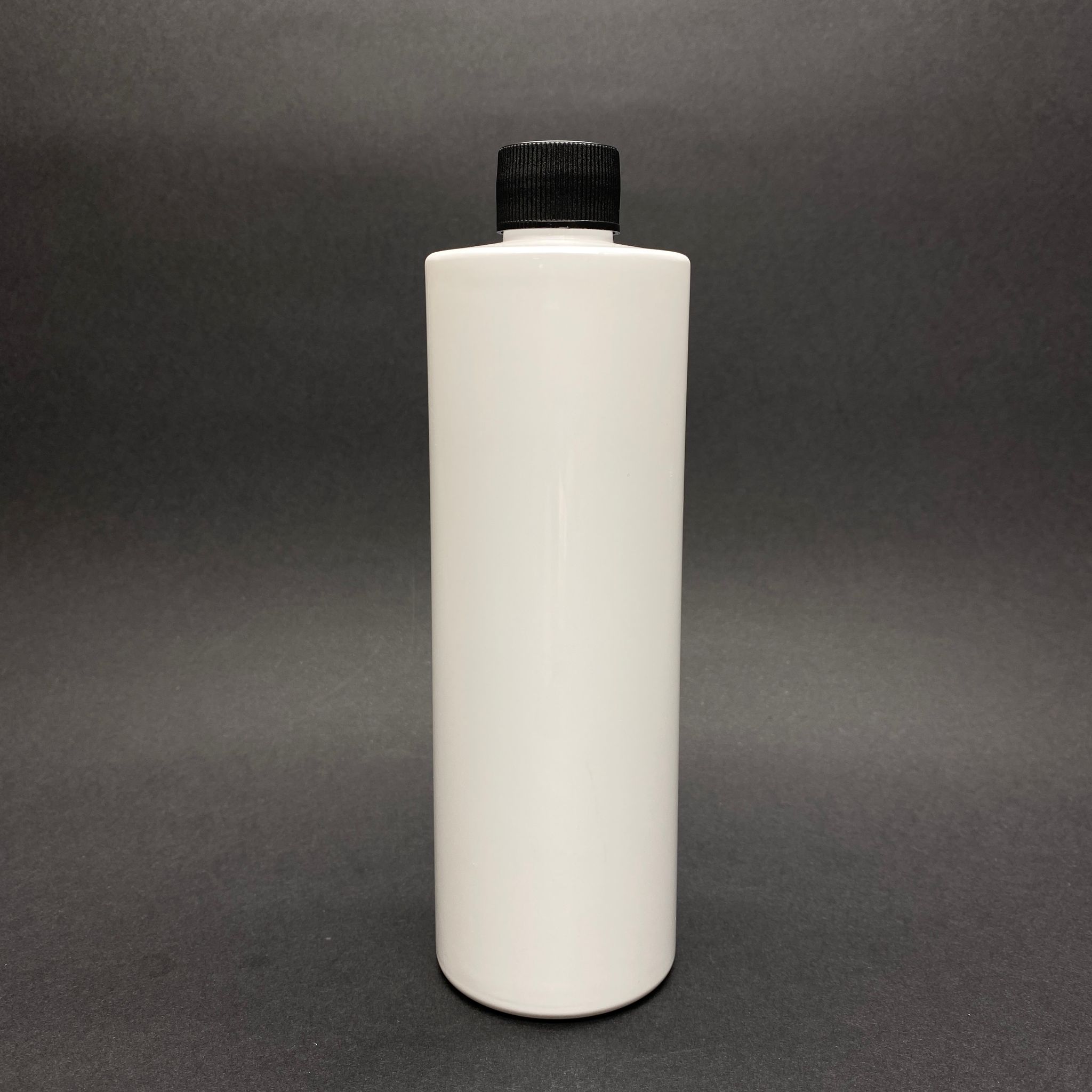 400 Cc Küt Boyunlu Silindir Pet Şişe (30 Gr) - Siyah Contalı Kapaklı - 400 Ml Plastik Şişe - Beyaz