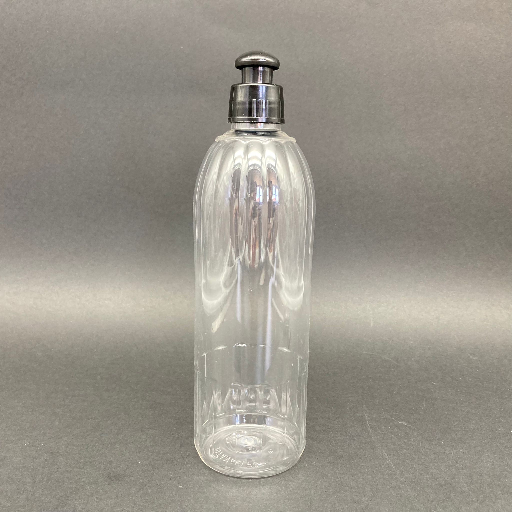 400 Cc Mandalina Model Pet Şişe - Push-Pull Akıtıcı Kapaklı - 400 Ml Akıtıcılı Plastik Şişe