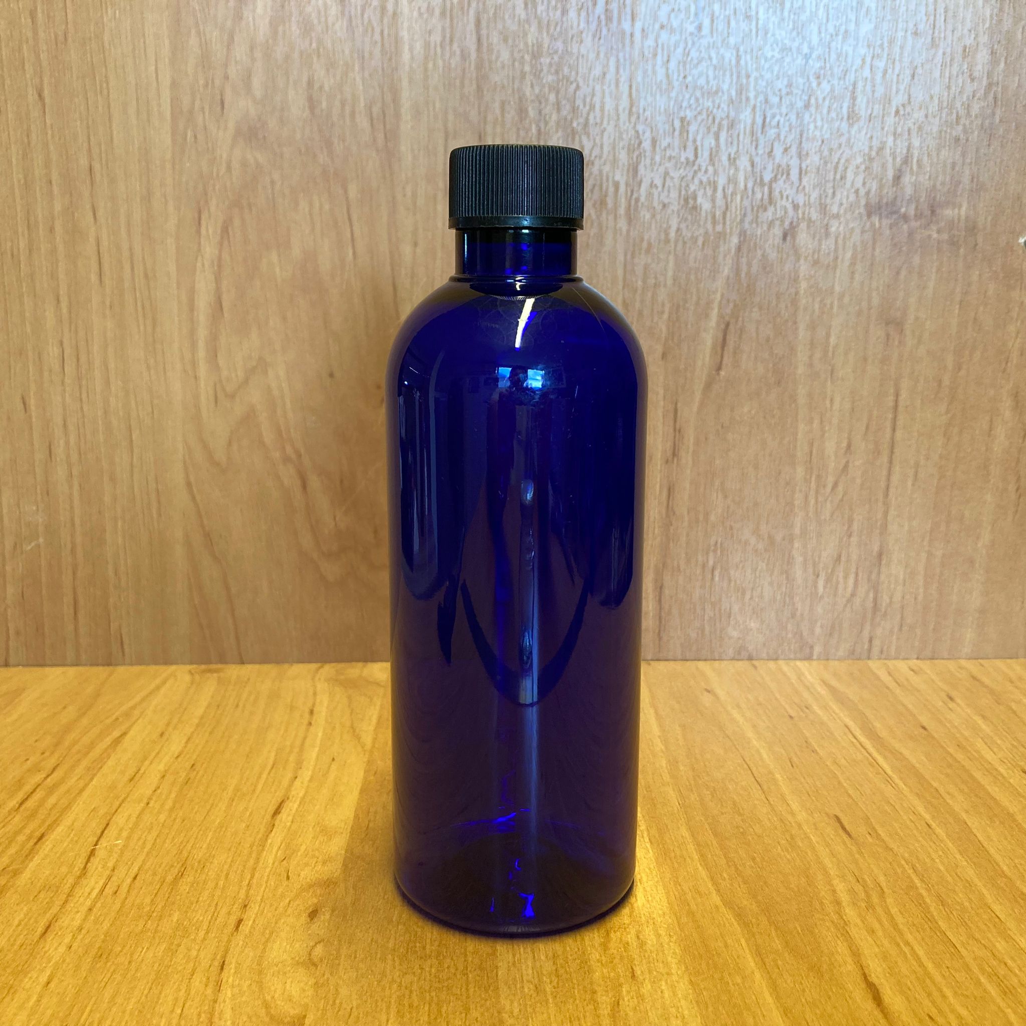 400 Cc Mavi Plastik Şişe - Siyah Plastik Kapaklı - 400 Ml Mavi Boş Plastik Şişe